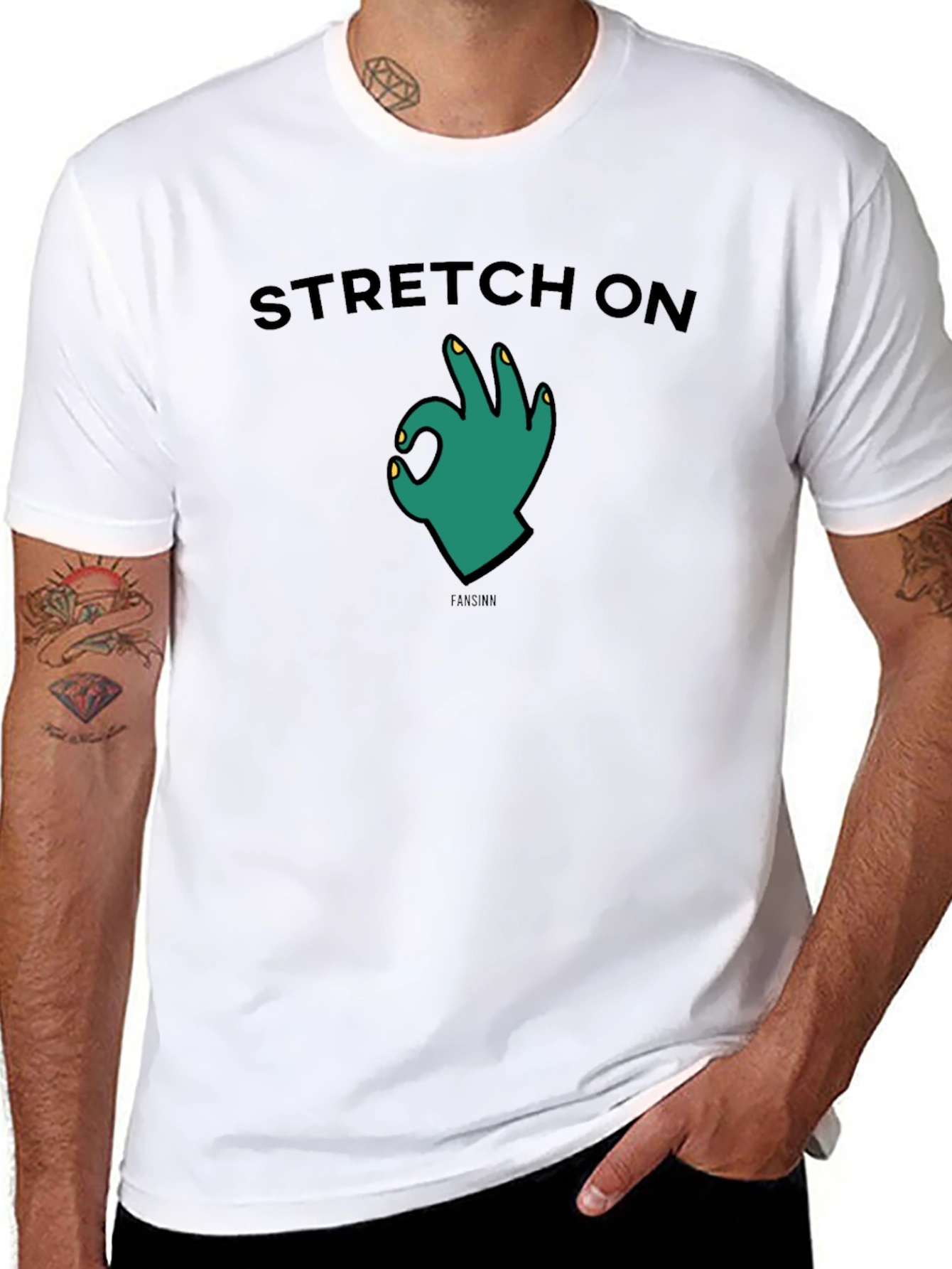 Stretch On T-Shirt - Comfortable Casual Wear