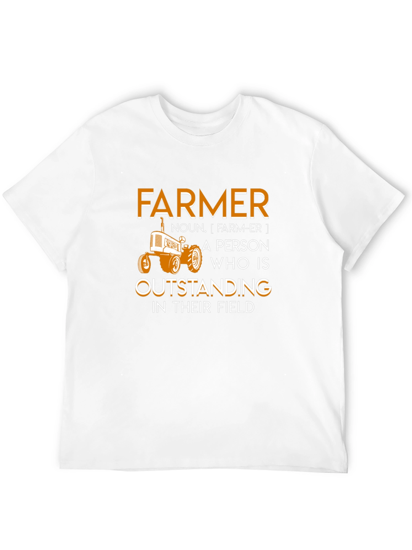 Farmer Outstanding In Their Field Graphic T-Shirt