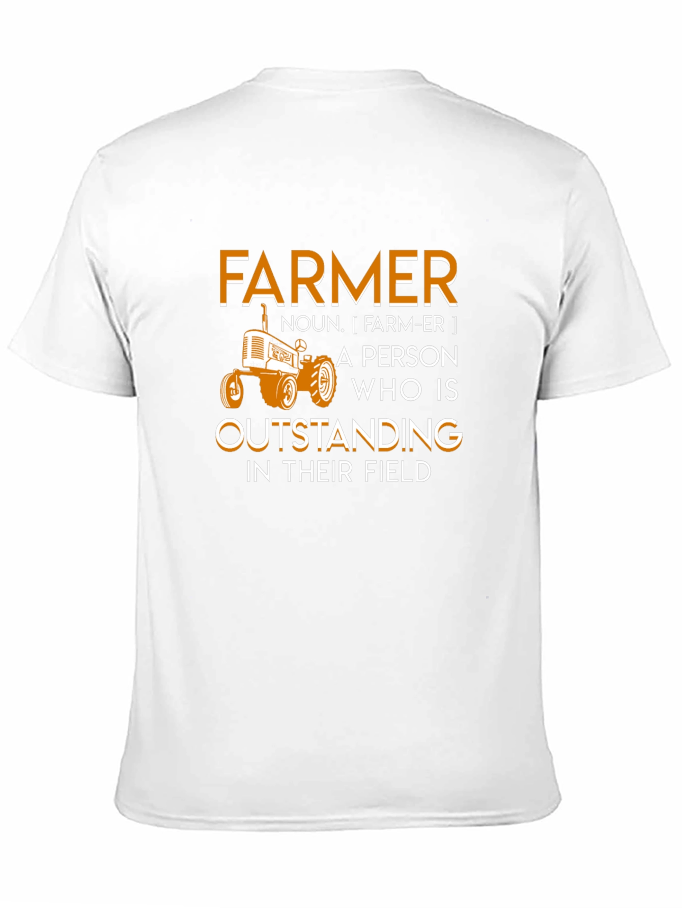 Farmer Outstanding In Their Field Graphic T-Shirt