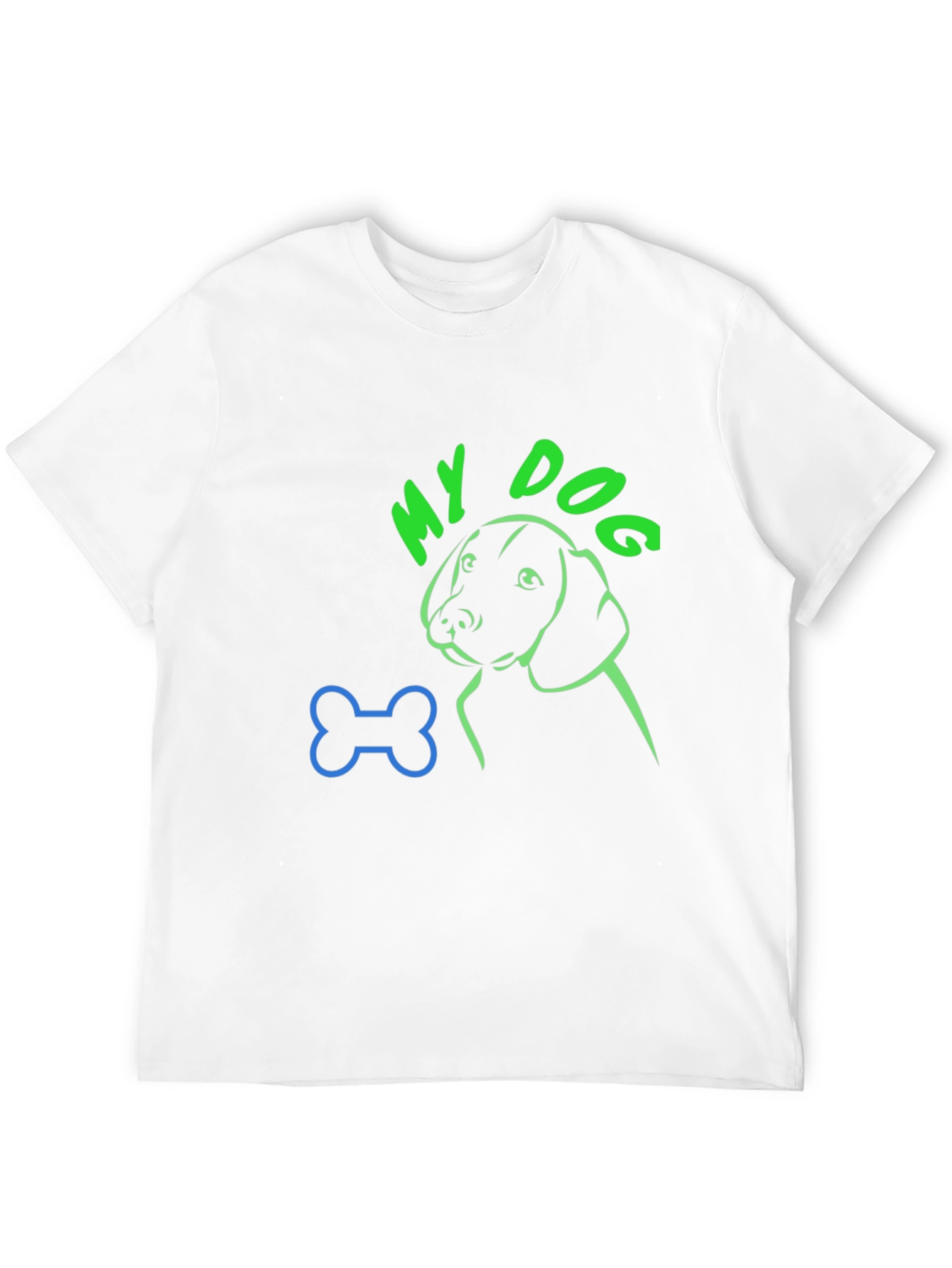 My Dog Graphic Tee - Black