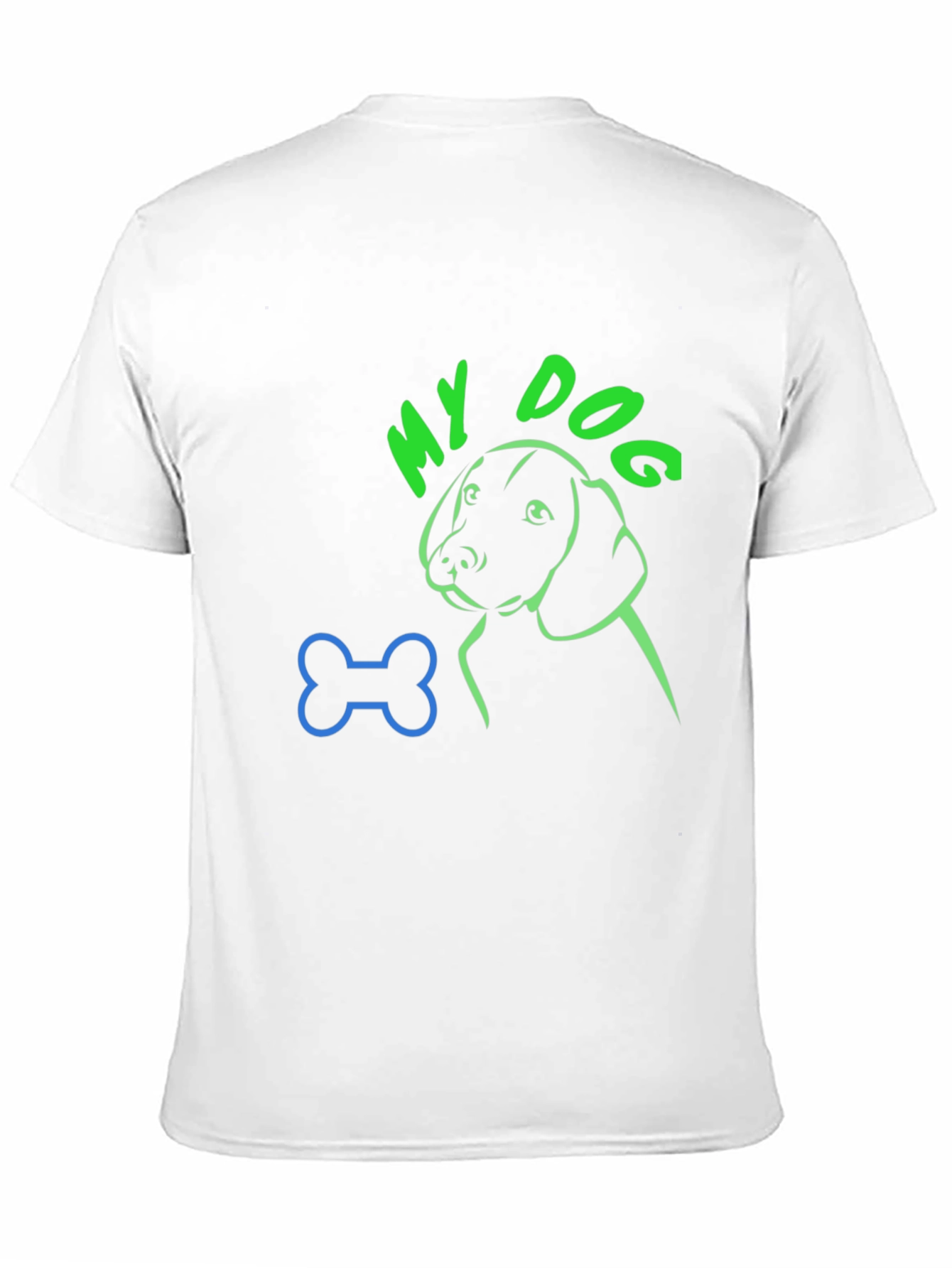 My Dog Graphic Tee - Black