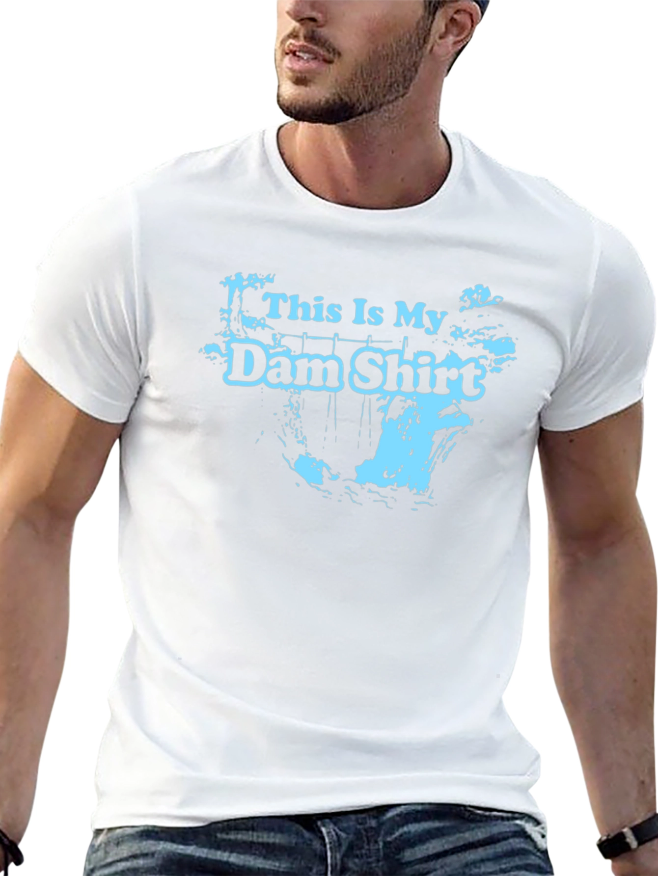 This Is My Dam Shirt - Black Graphic Tee
