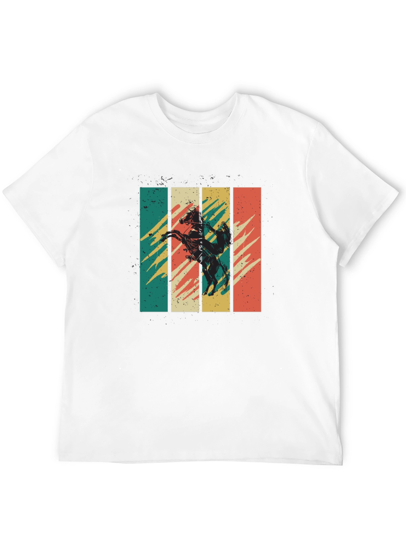 Retro Cowboy Horse Graphic Tee