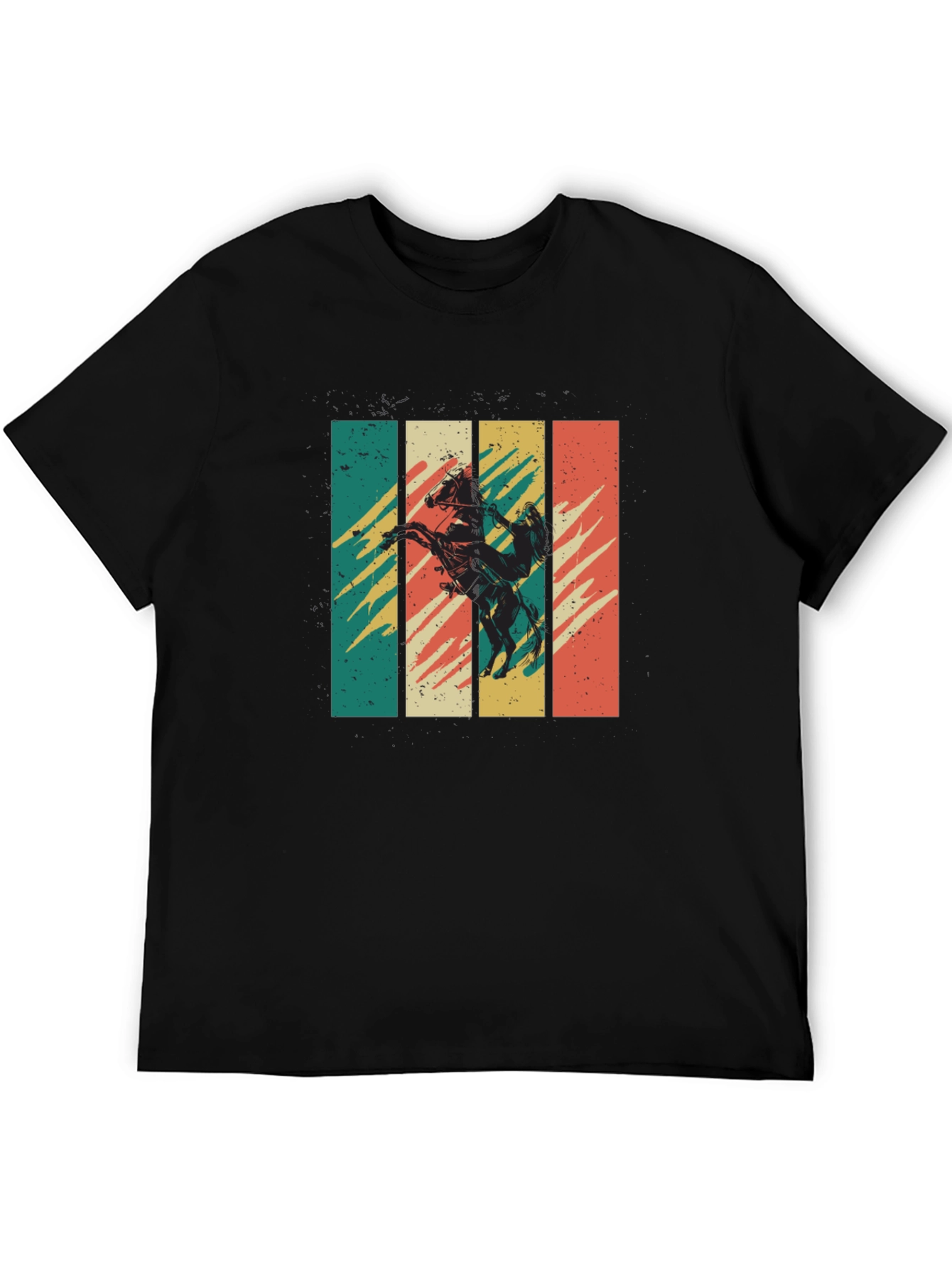 Retro Cowboy Horse Graphic Tee