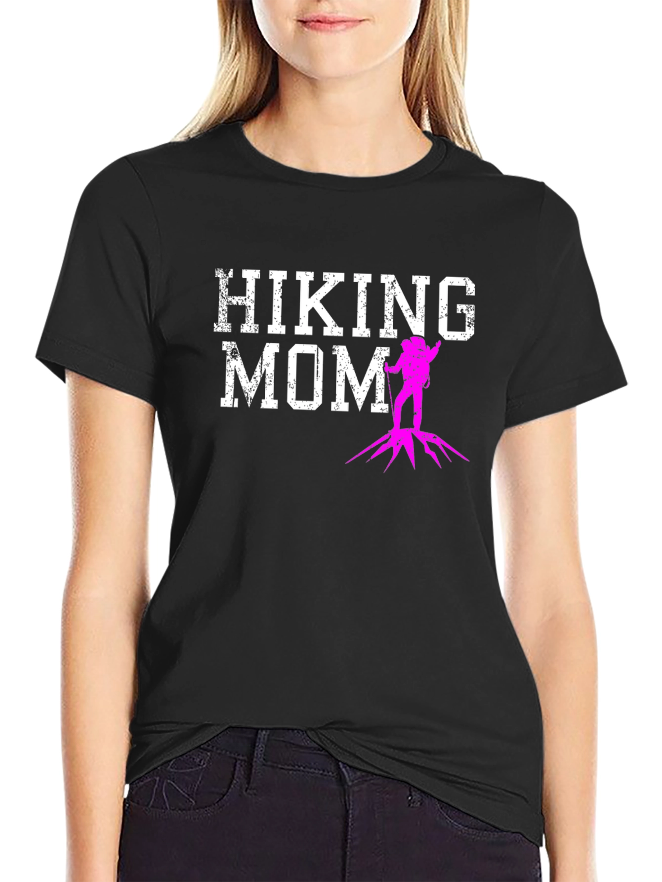 Hiking Mom T-Shirt - Outdoor Adventure Apparel