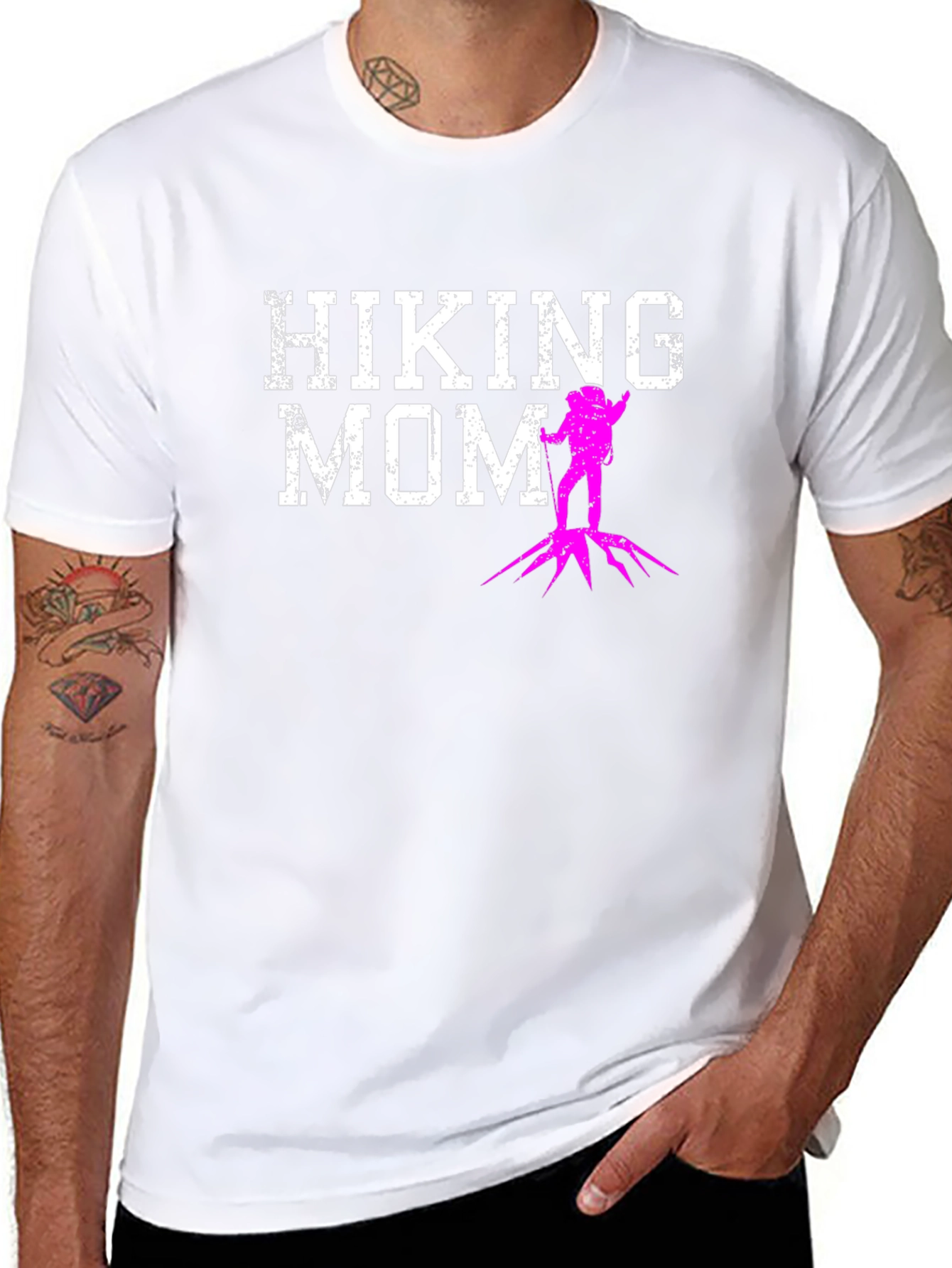 Hiking Mom T-Shirt - Outdoor Adventure Apparel