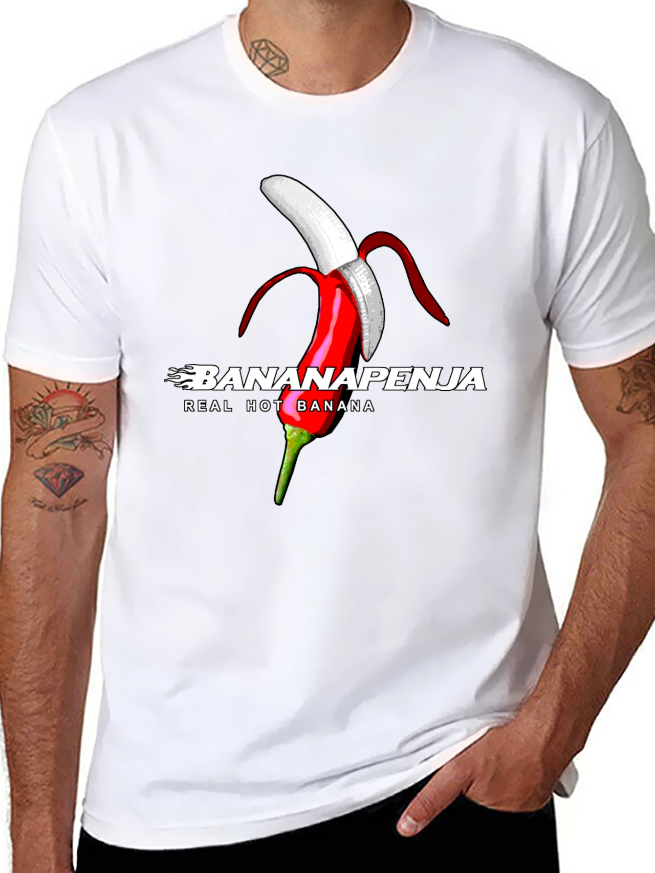 Banana Penja T-Shirt - Real Hot Banana Graphic Tee
