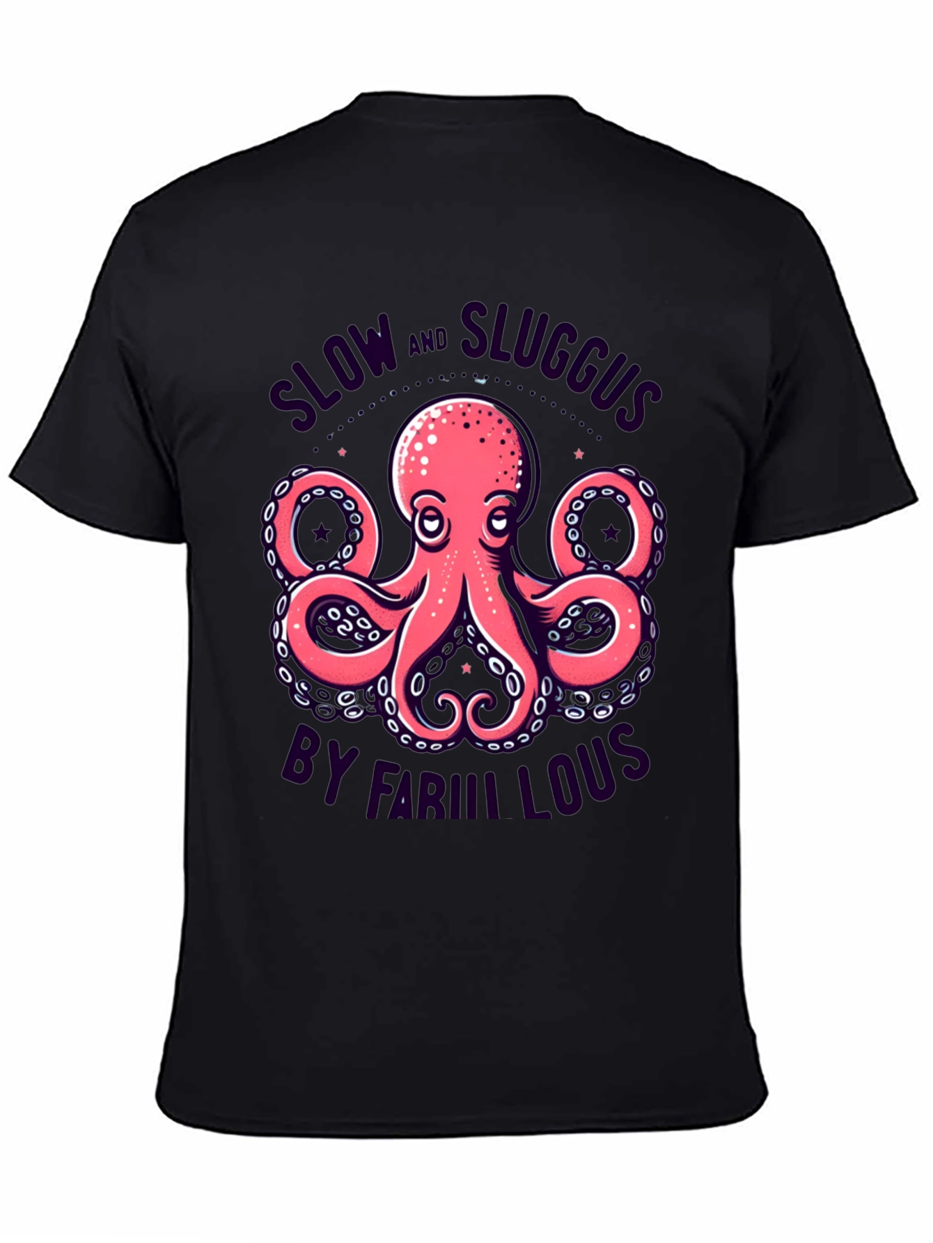 Slow & Sluggus Octopus Graphic T-Shirt