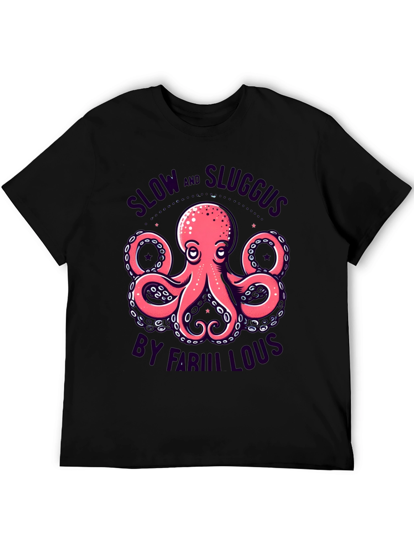 Slow & Sluggus Octopus Graphic T-Shirt