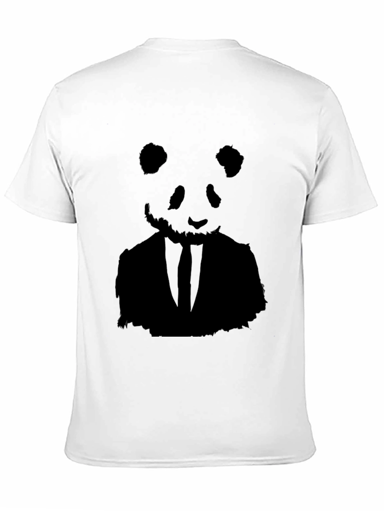 Panda Boss T-Shirt - Black Graphic Tee