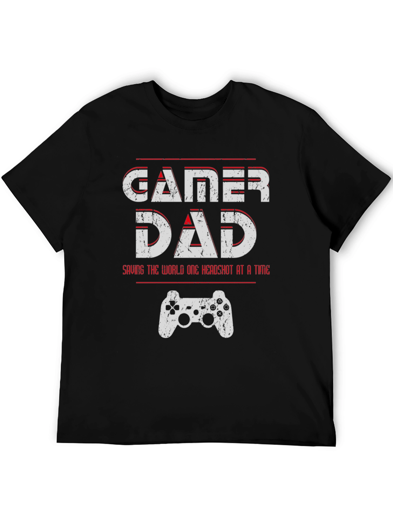 Gamer Dad T-Shirt - Level Up Your Dad Style!