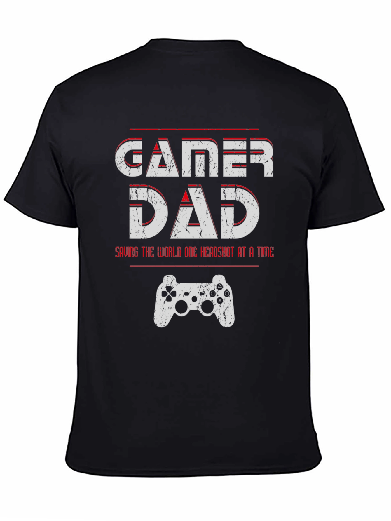 Gamer Dad T-Shirt - Level Up Your Dad Style!