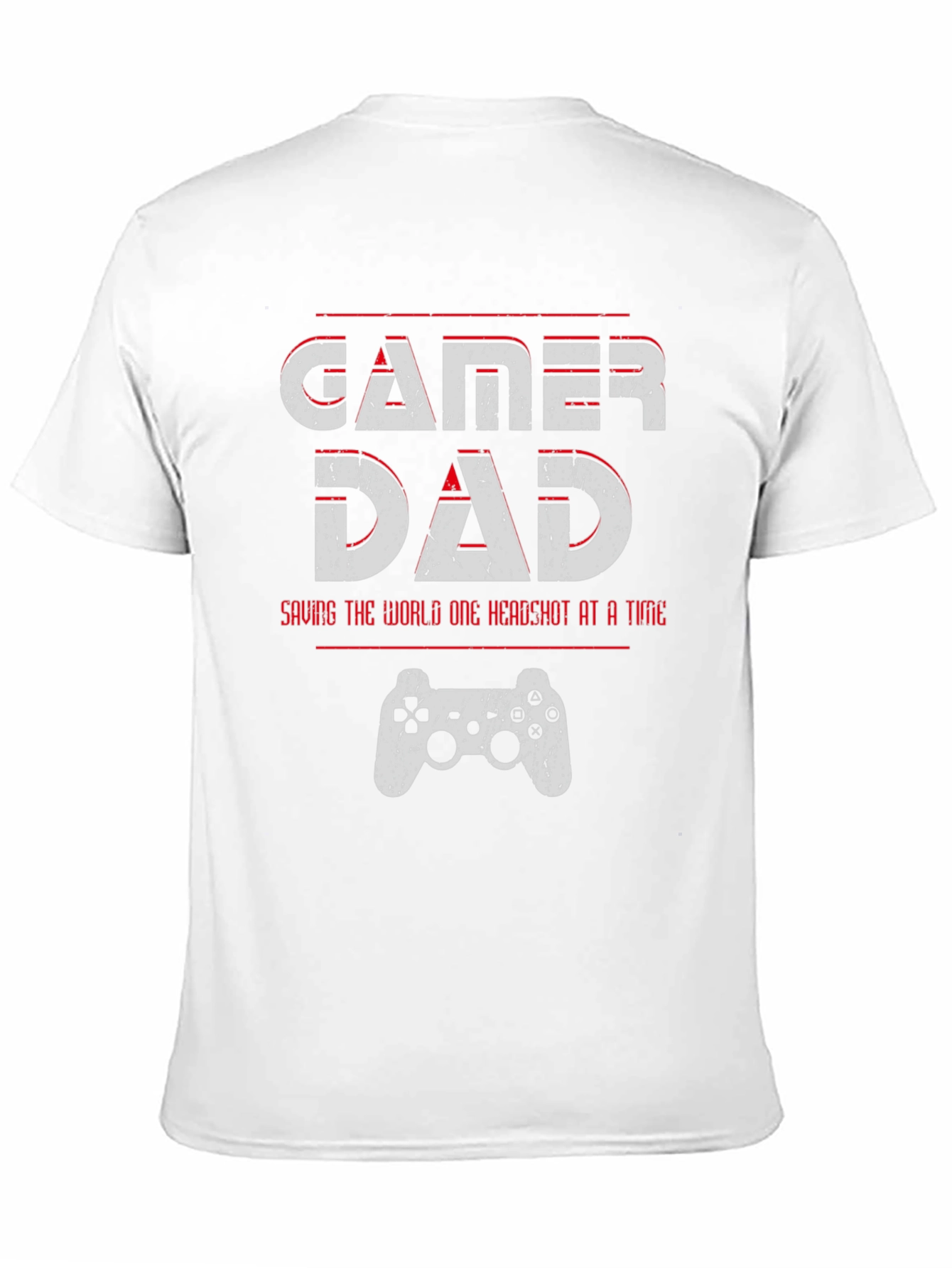 Gamer Dad T-Shirt - Level Up Your Dad Style!