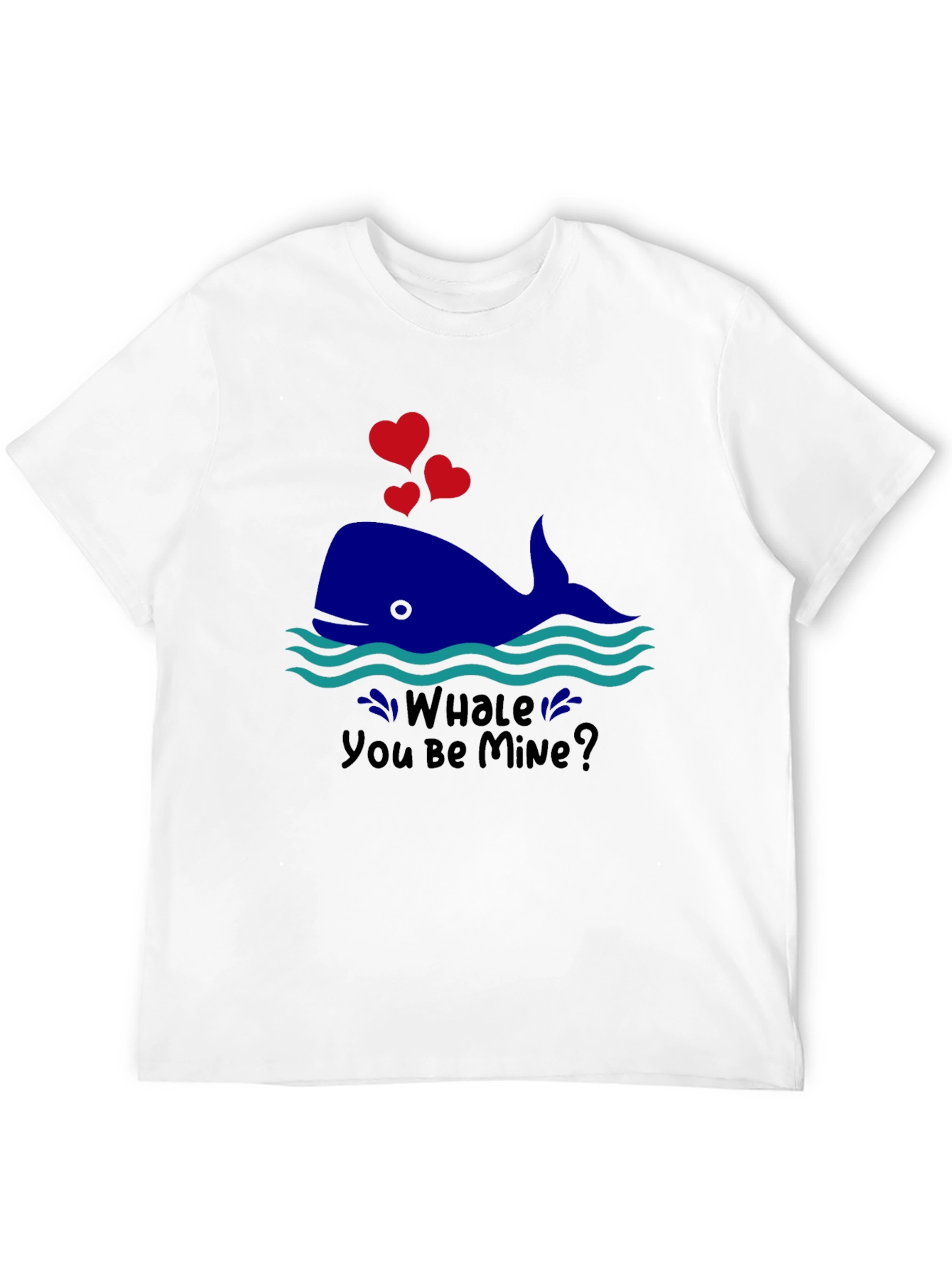 Whale You Be Mine Valentines T-Shirt