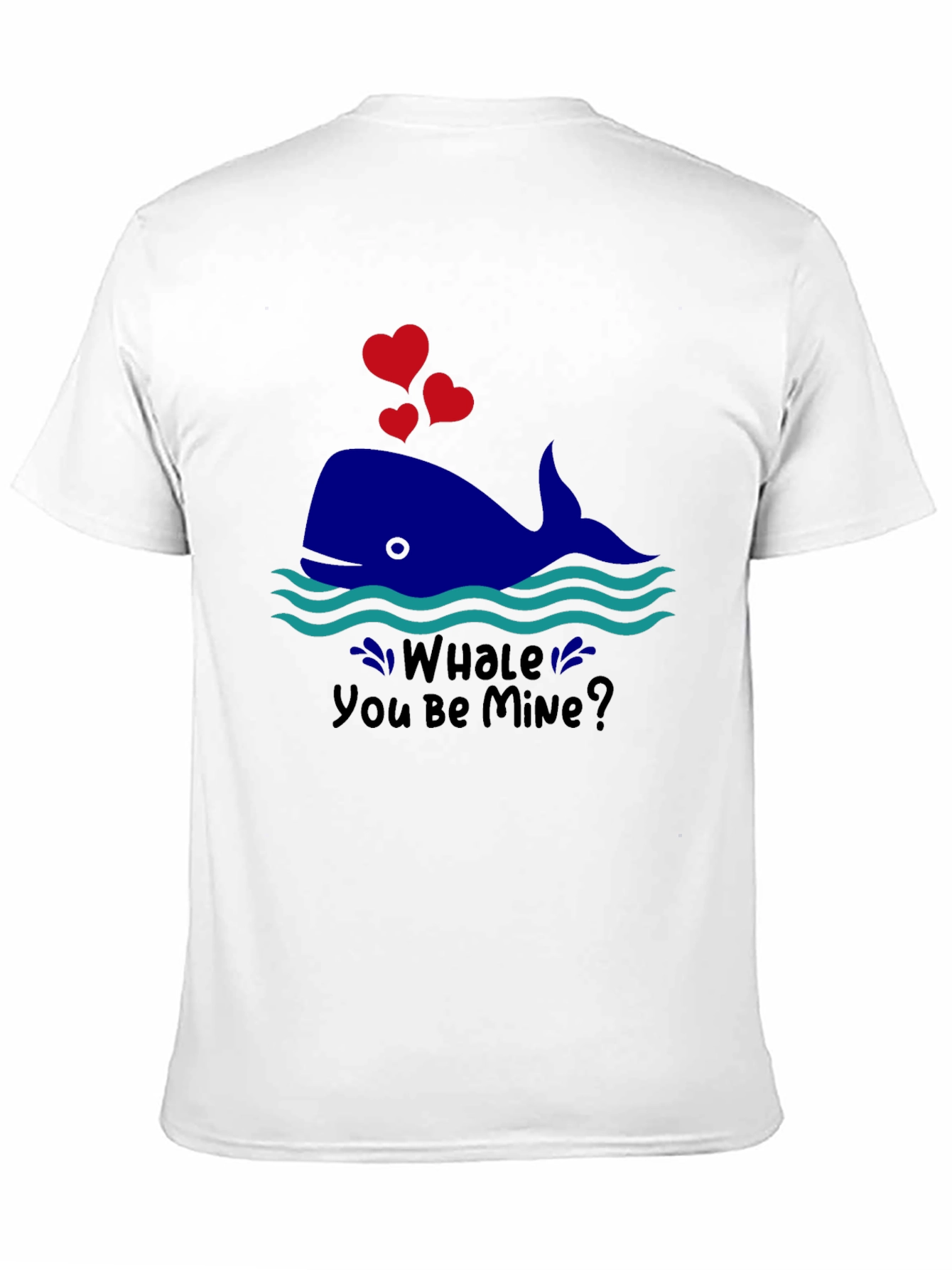 Whale You Be Mine Valentines T-Shirt