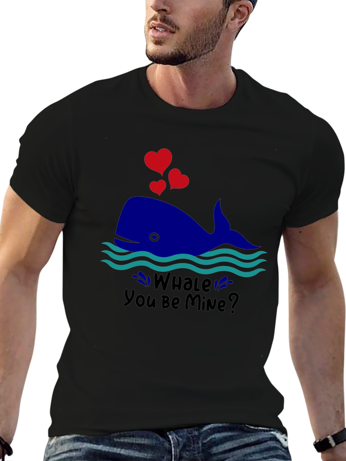 Whale You Be Mine Valentines T-Shirt