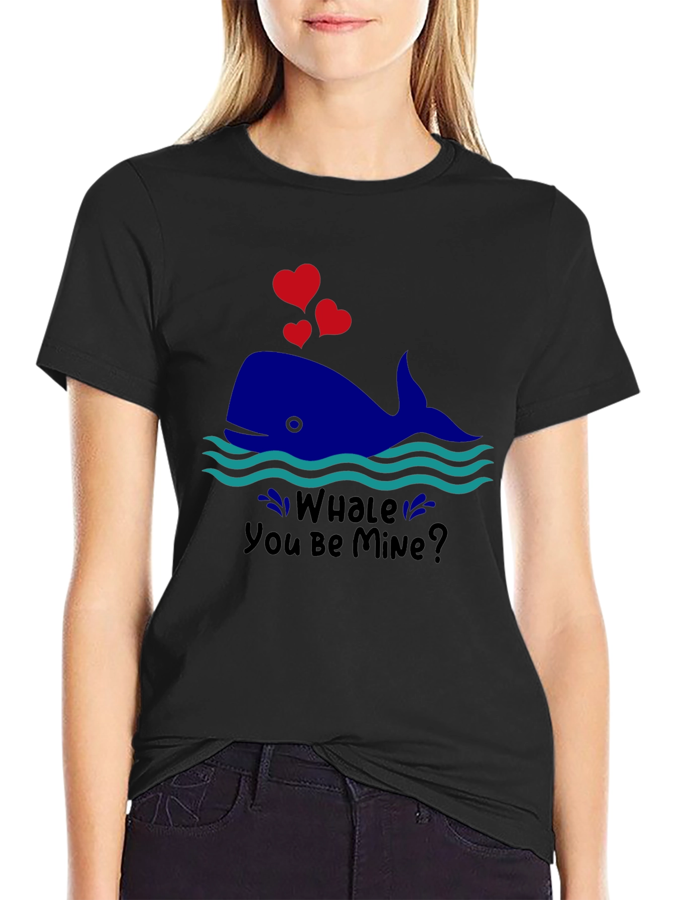 Whale You Be Mine Valentines T-Shirt