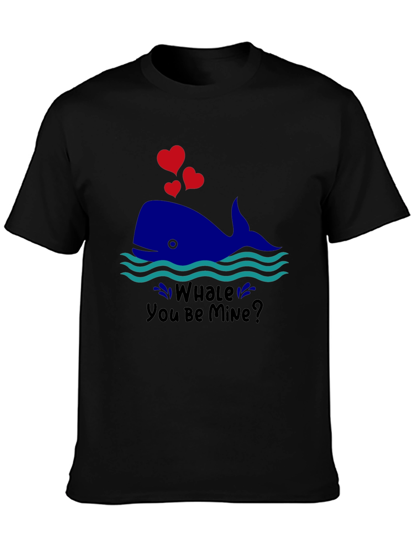 Whale You Be Mine Valentines T-Shirt