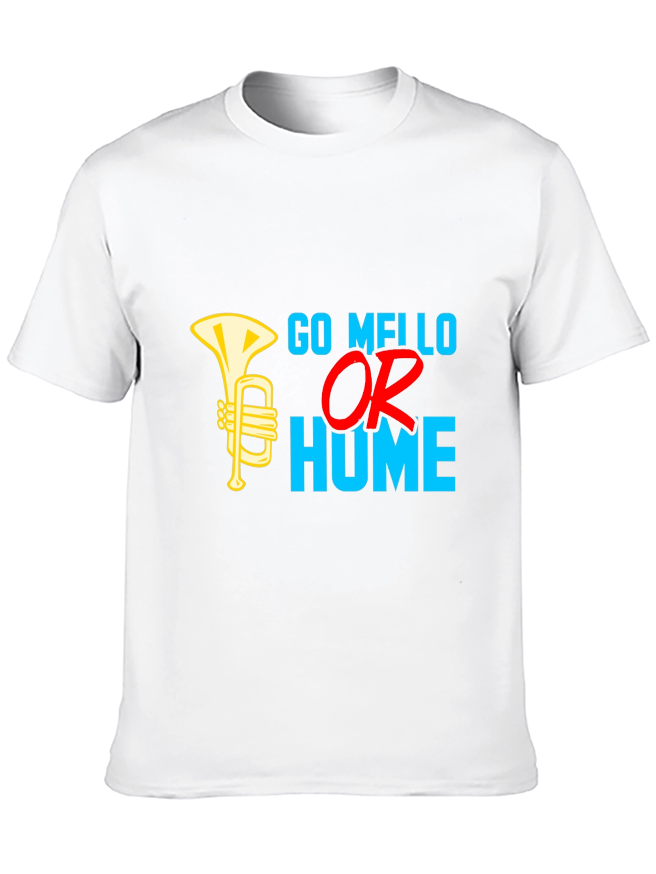 Go Mello Or Go Home Black T-Shirt