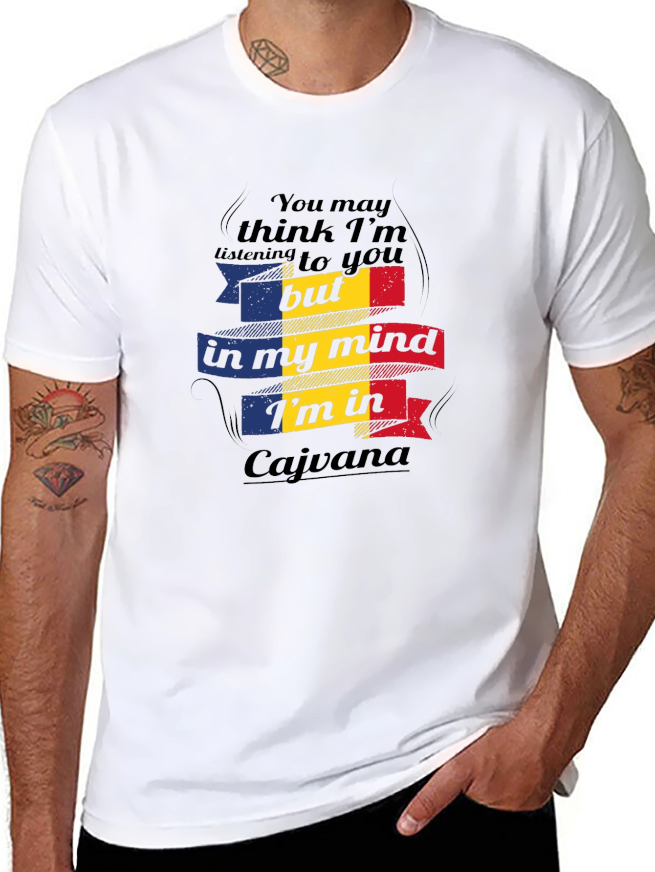 Cajvana Mind T-Shirt - Romania Pride Tee