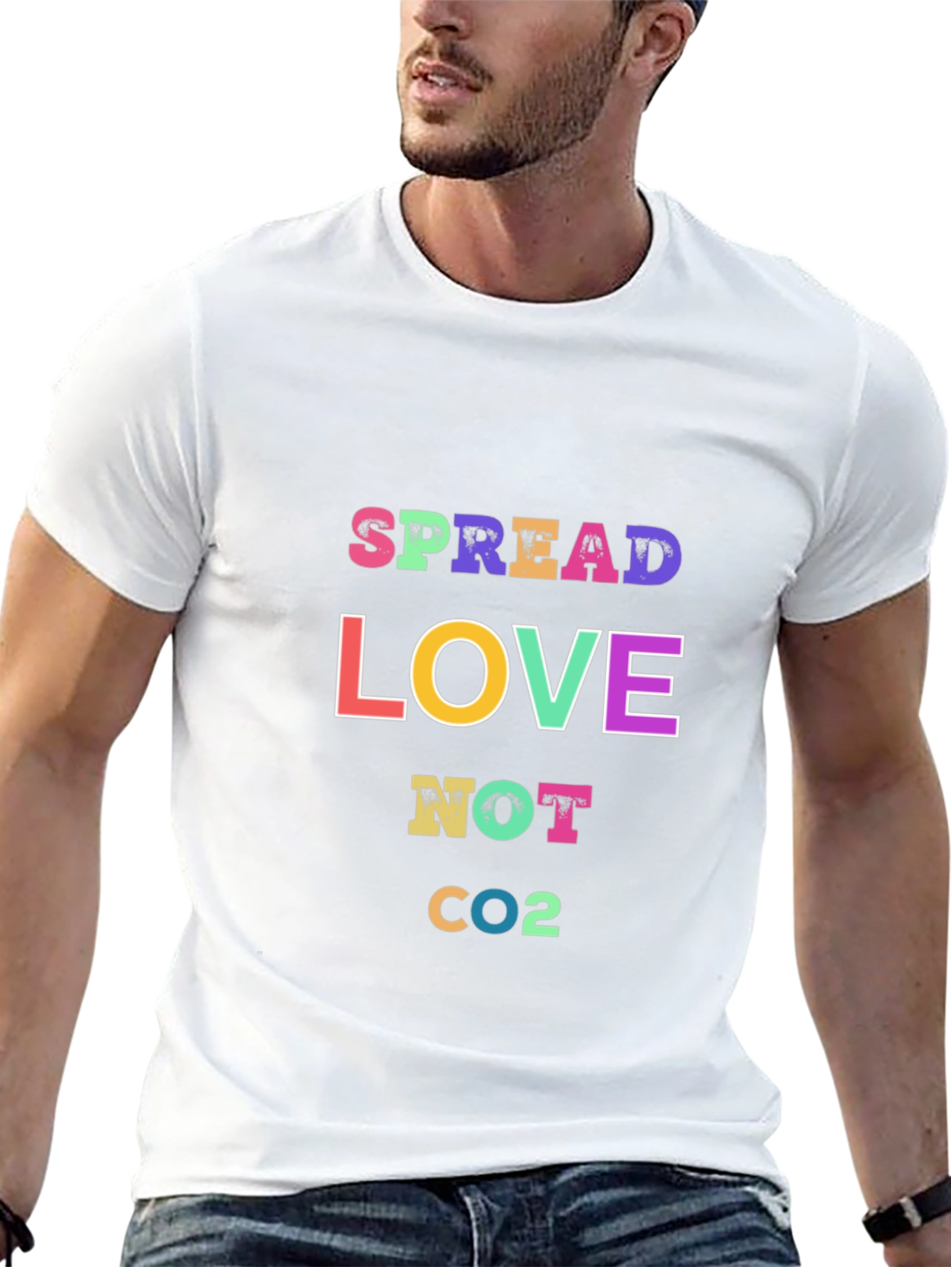 Spread Love T-Shirt - Eco Friendly Statement Tee