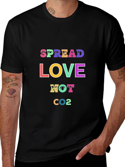 Spread Love T-Shirt - Eco Friendly Statement Tee
