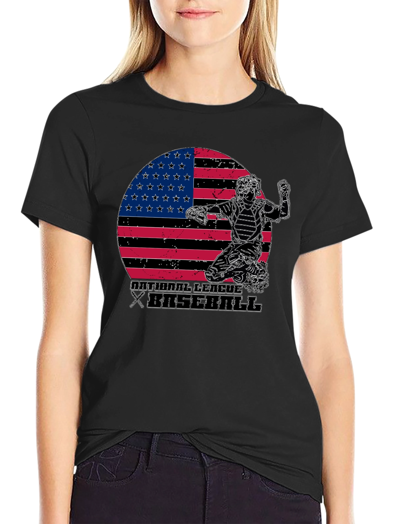 Baseball Catcher Graphic Tee