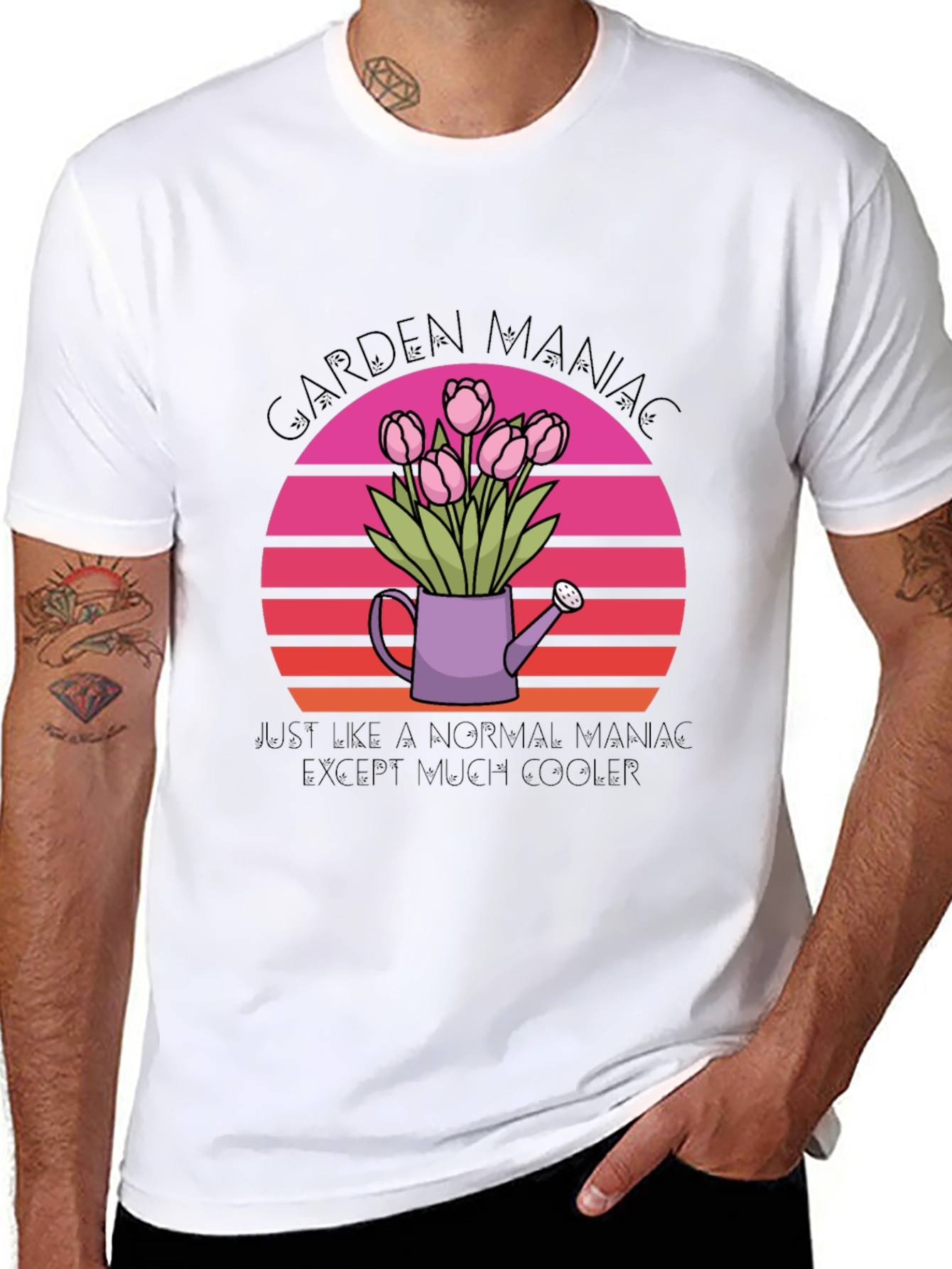 Garden Maniac T-Shirt - Gardener Gift