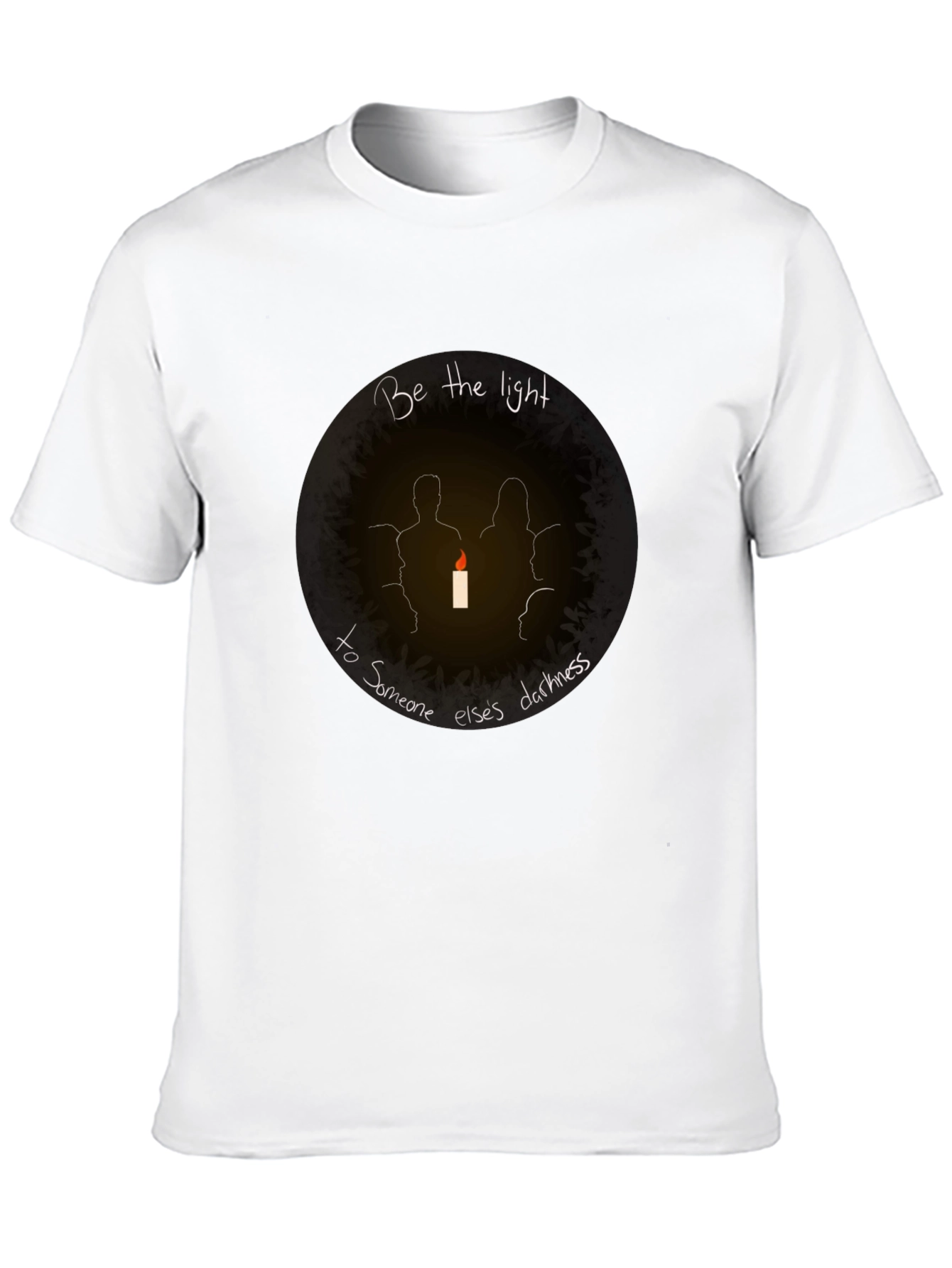 Be The Light Graphic T-Shirt - Inspiring Design