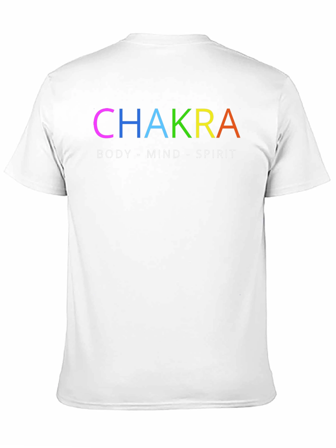 Chakra Body Mind Spirit T-Shirt - Black