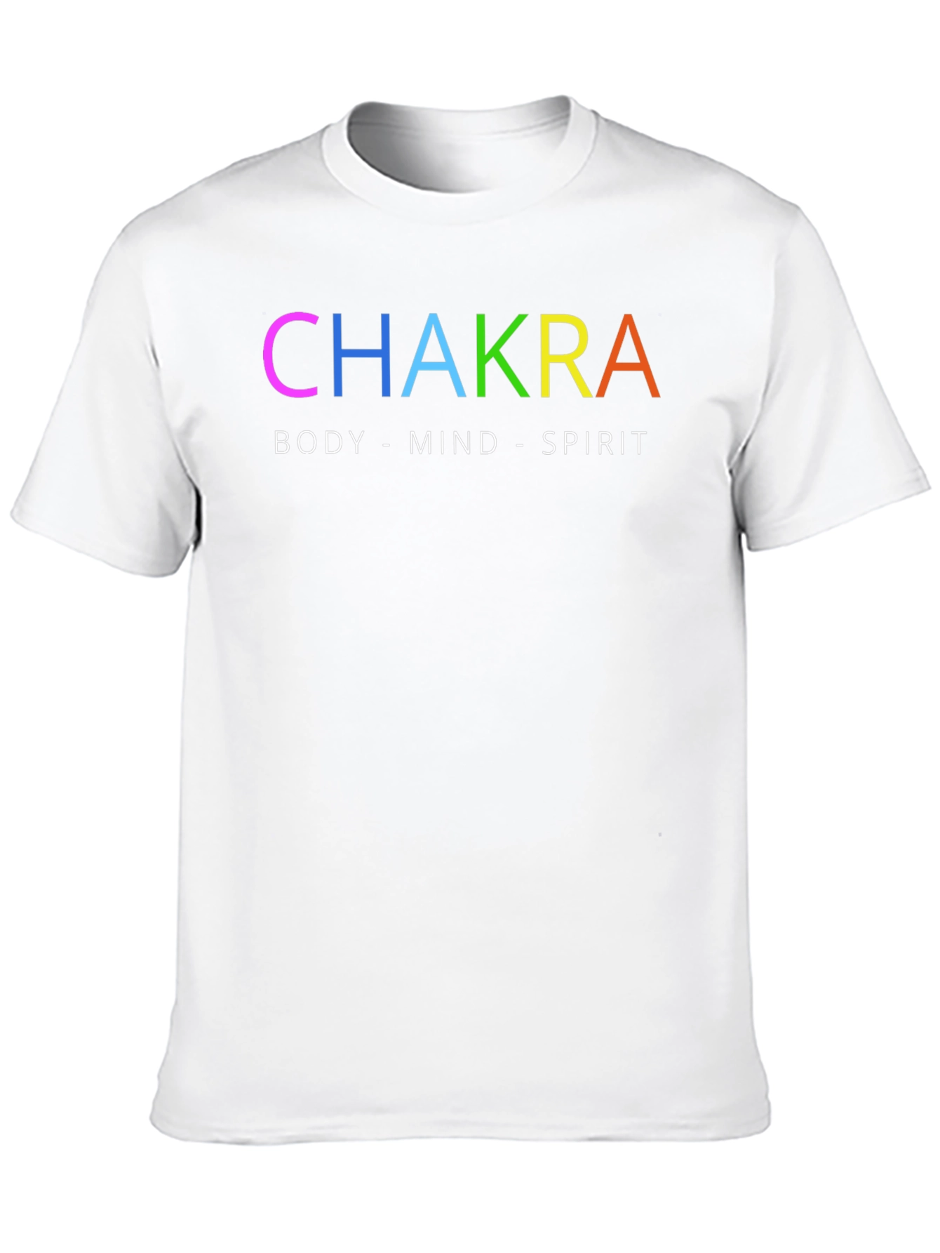 Chakra Body Mind Spirit T-Shirt - Black