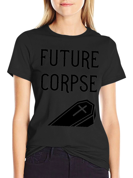 Future Corpse Graphic Tee - Goth Style