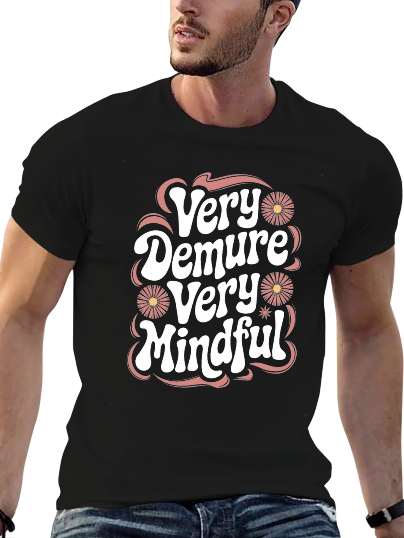 Very Demure Very Mindful Graphic T-Shirt