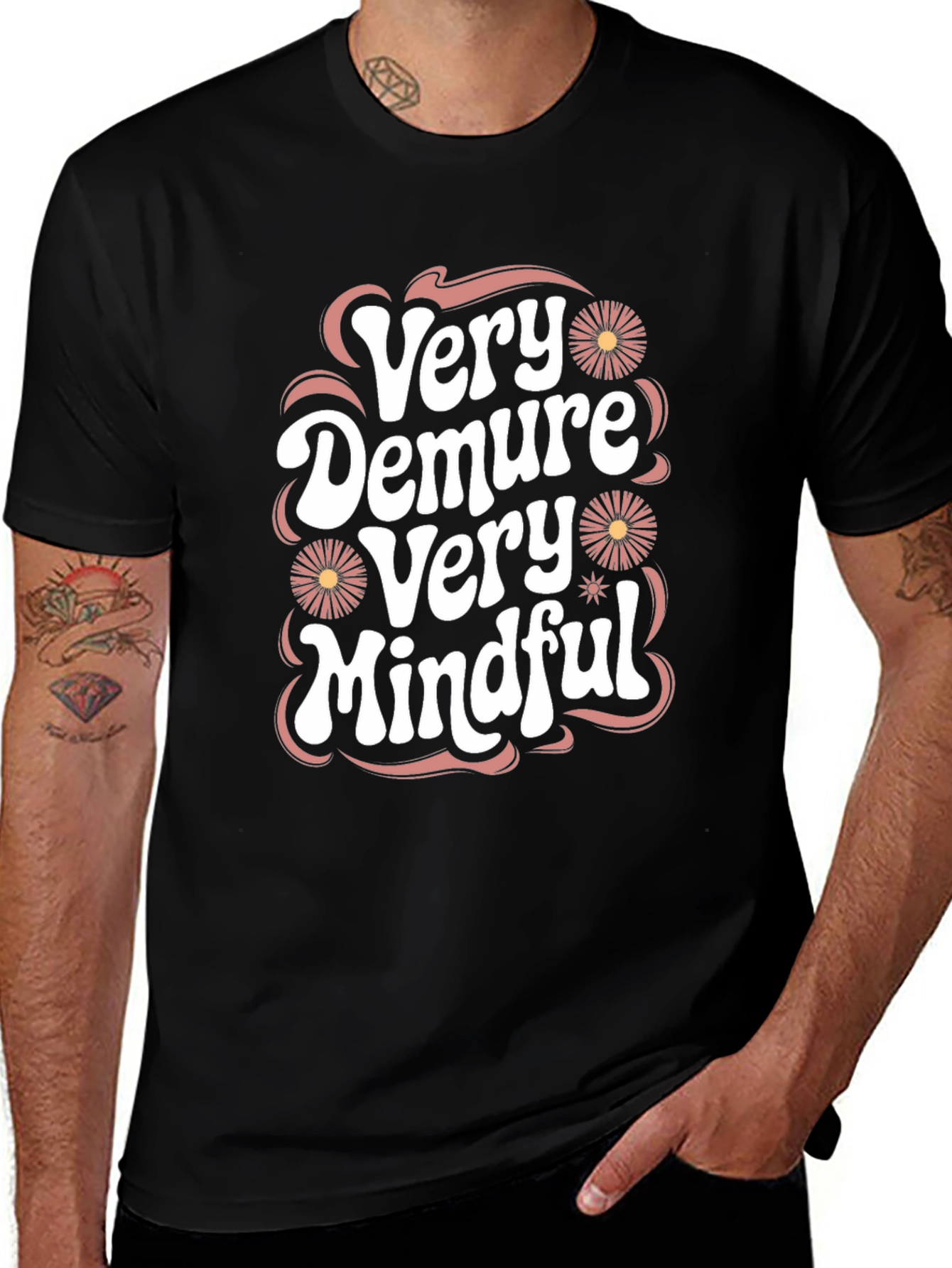 Very Demure Very Mindful Graphic T-Shirt