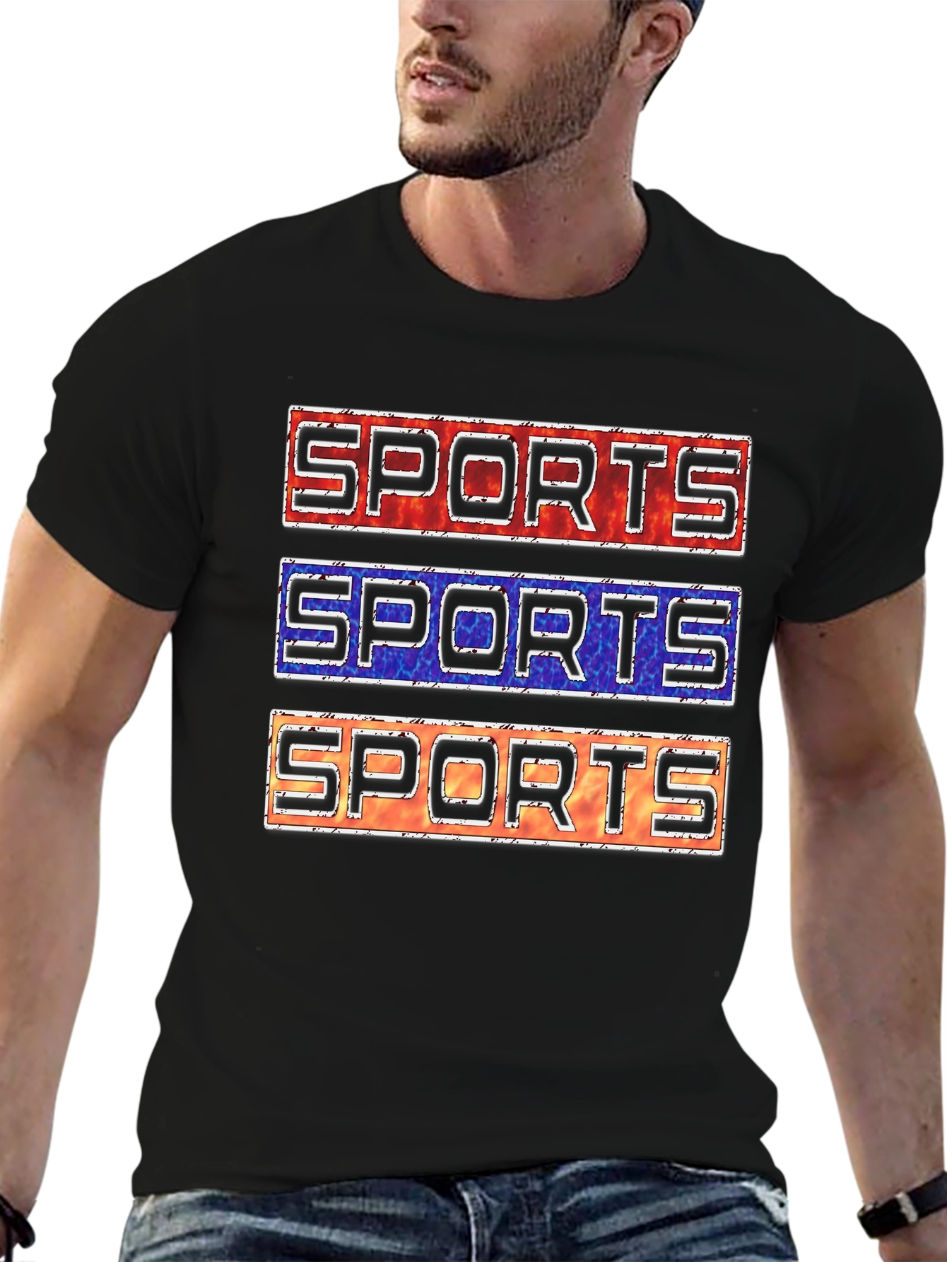 Sports Graphic Tee - Cool Design Shirt