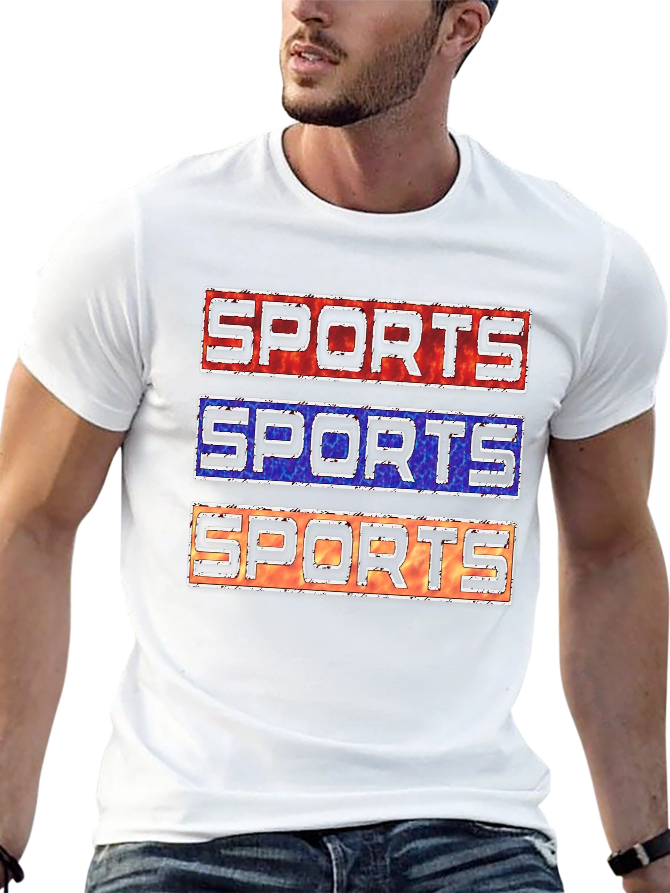 Sports Graphic Tee - Cool Design Shirt