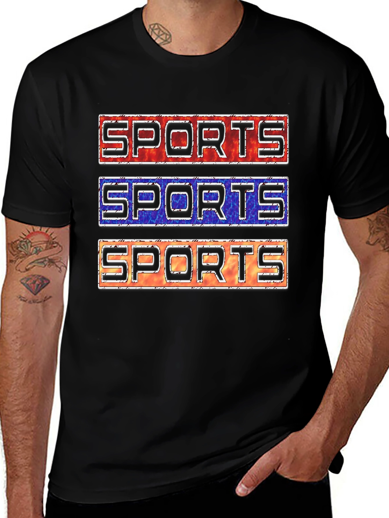 Sports Graphic Tee - Cool Design Shirt