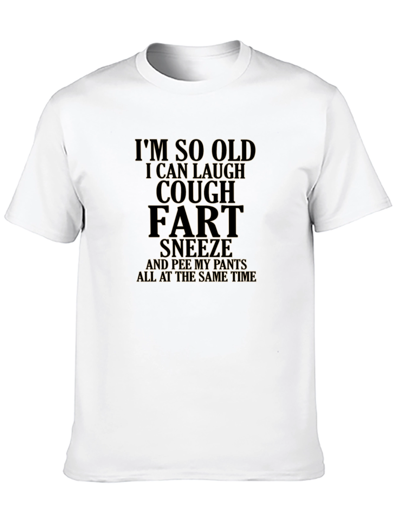 Funny Old Age Humor Graphic T-Shirt