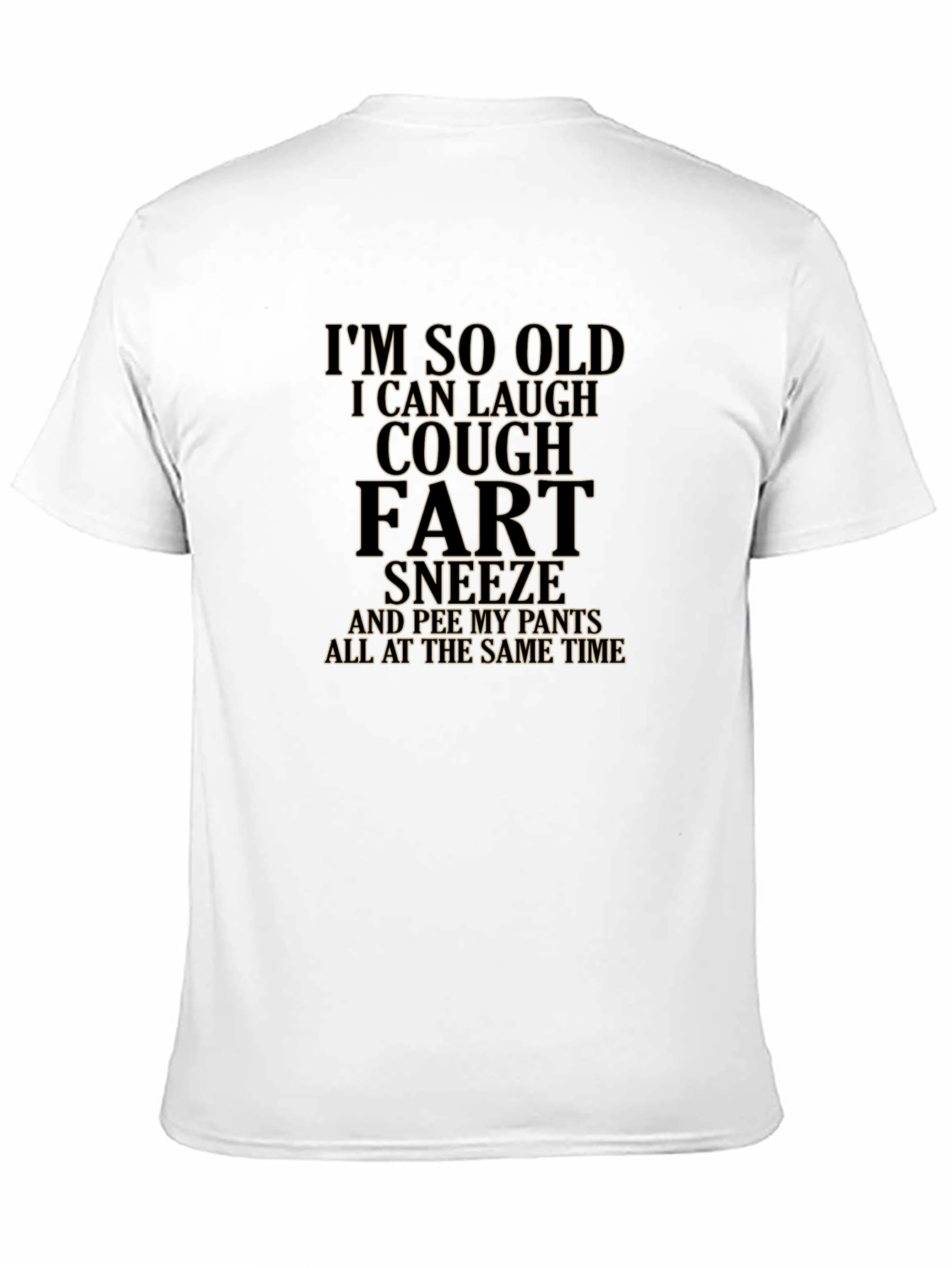 Funny Old Age Humor Graphic T-Shirt