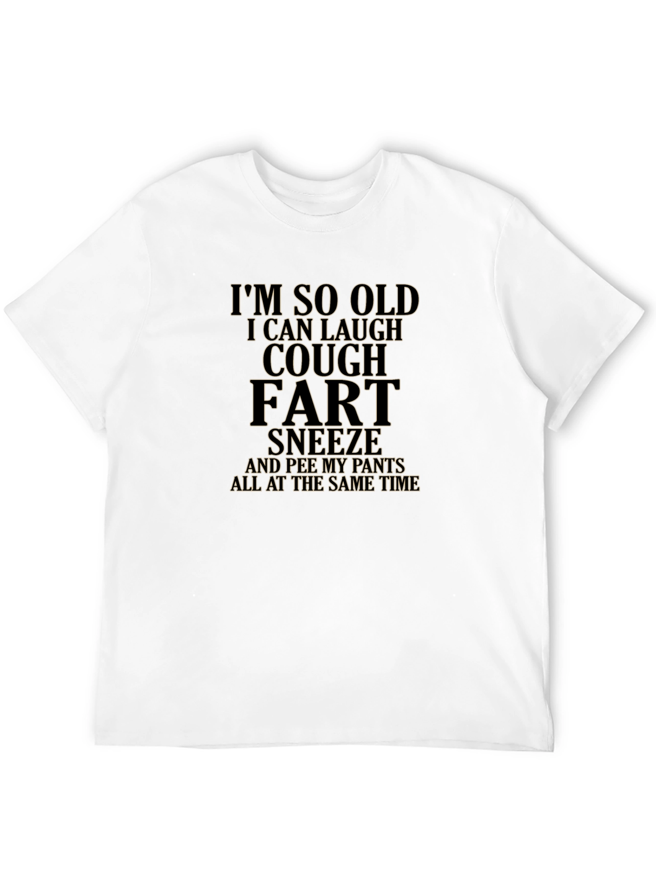 Funny Old Age Humor Graphic T-Shirt