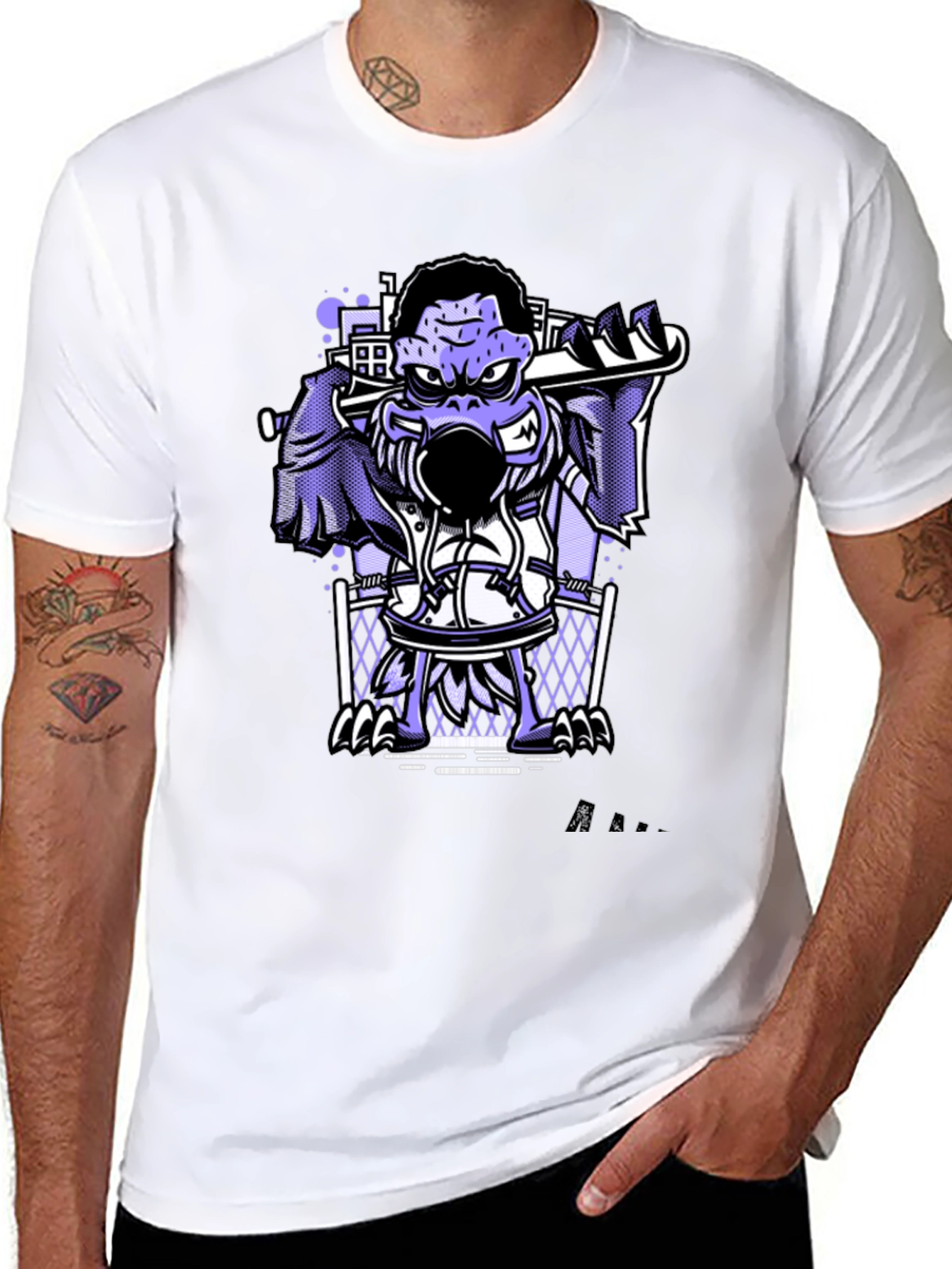 Urban Mutant Graphic Tee - Cool Streetwear Style