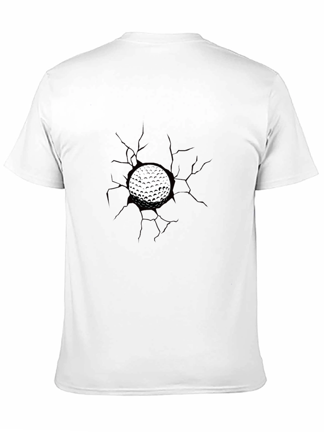 Golf Ball Crack T-Shirt