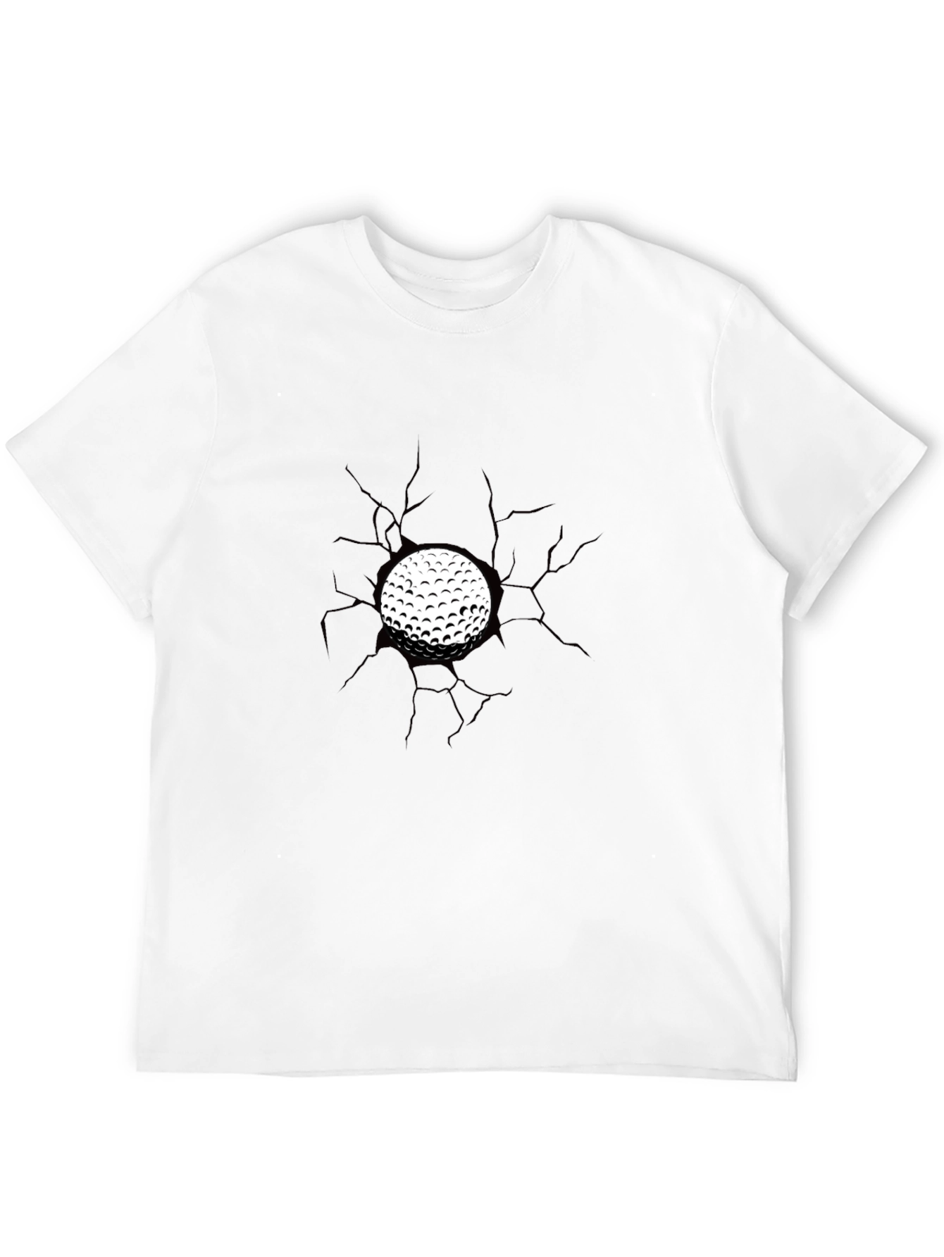 Golf Ball Crack T-Shirt