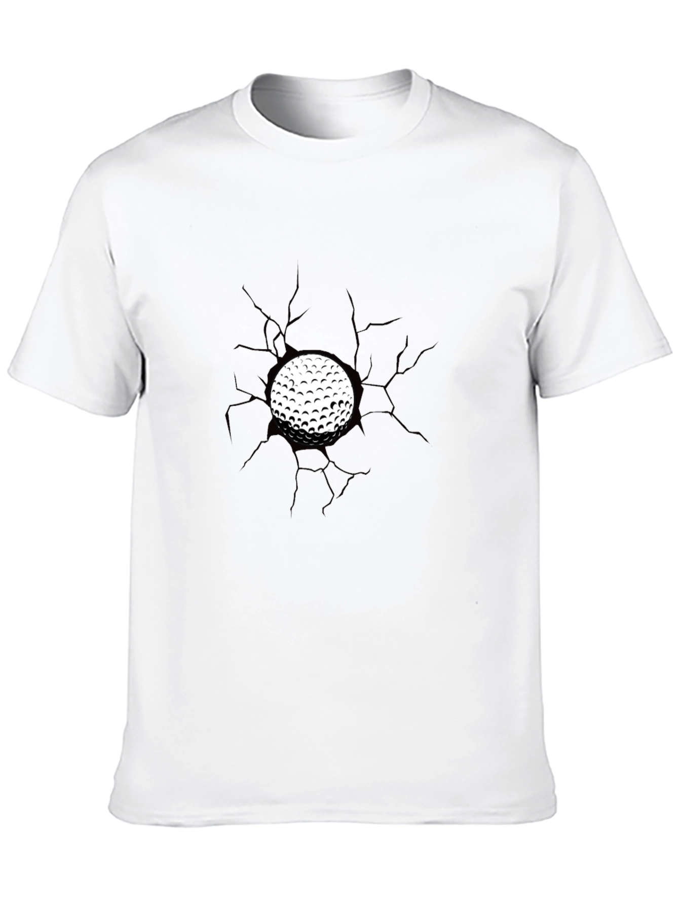 Golf Ball Crack T-Shirt