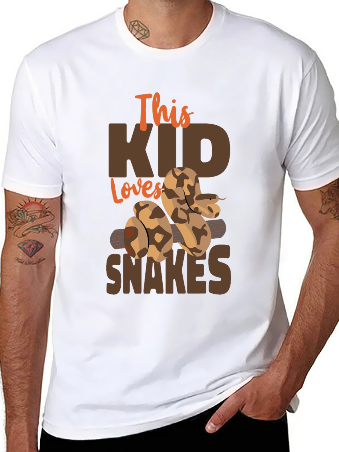 This Kid Loves Snakes T-Shirt