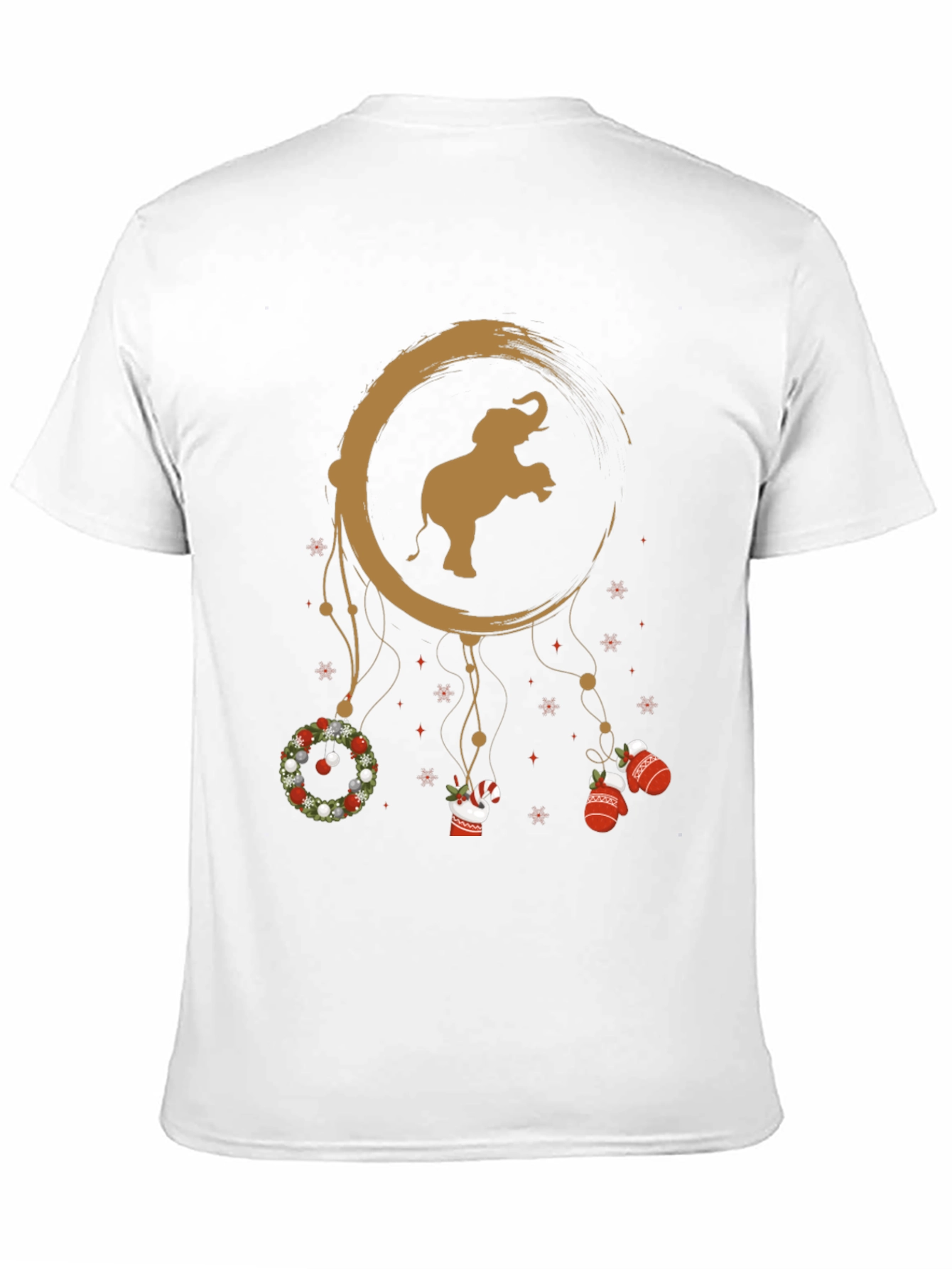 Elephant Christmas Dreamcatcher T-Shirt