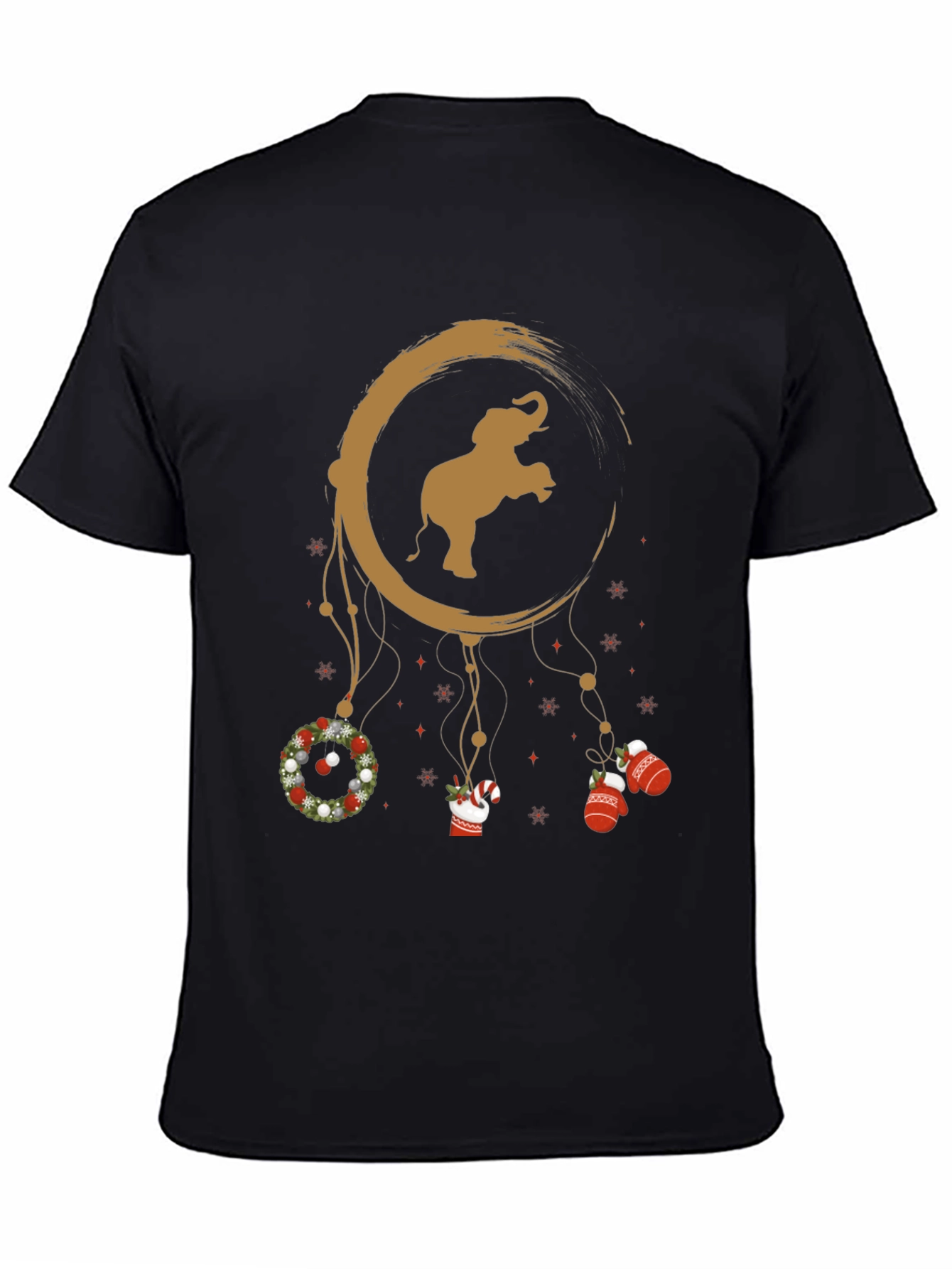 Elephant Christmas Dreamcatcher T-Shirt