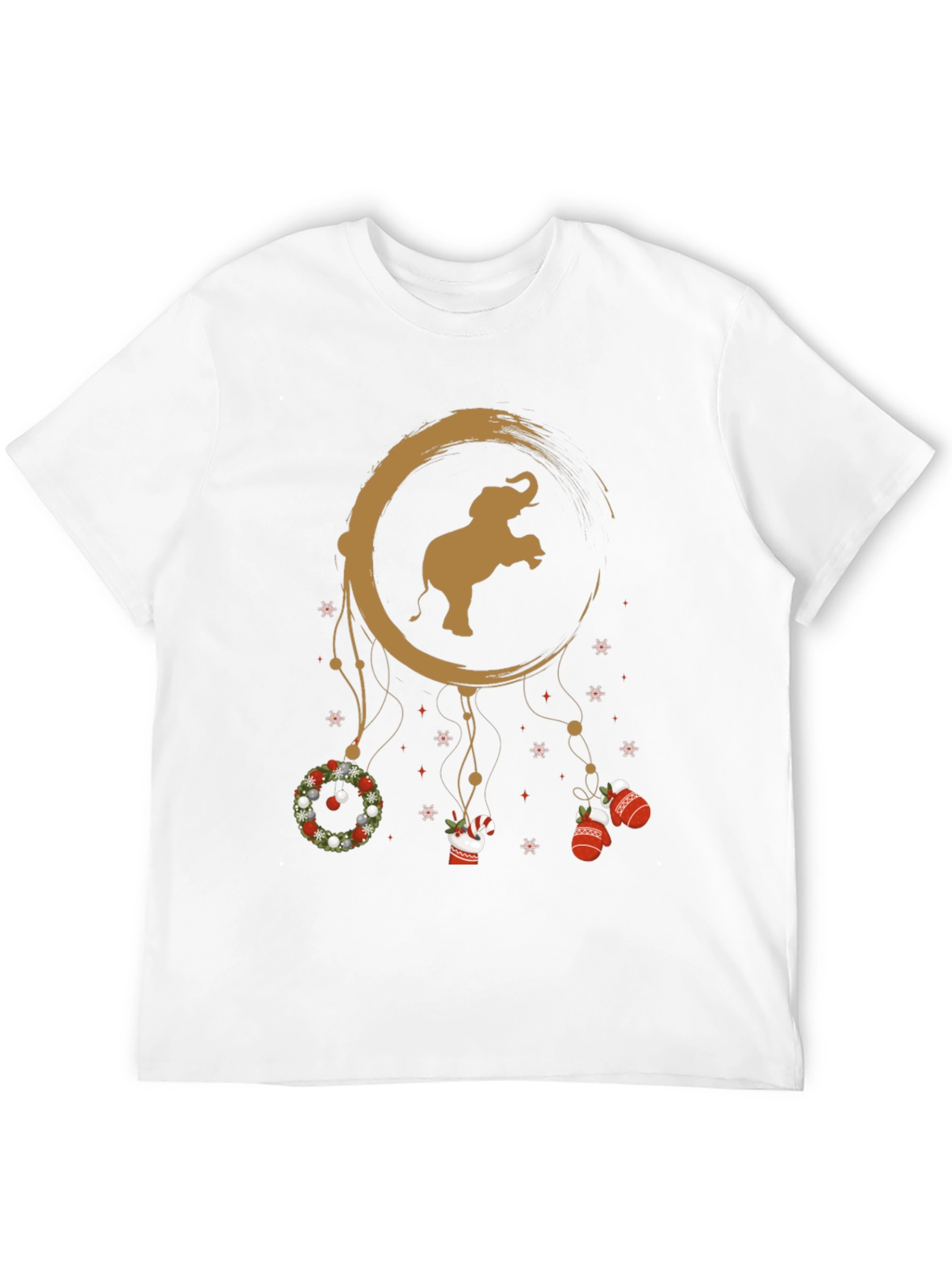 Elephant Christmas Dreamcatcher T-Shirt