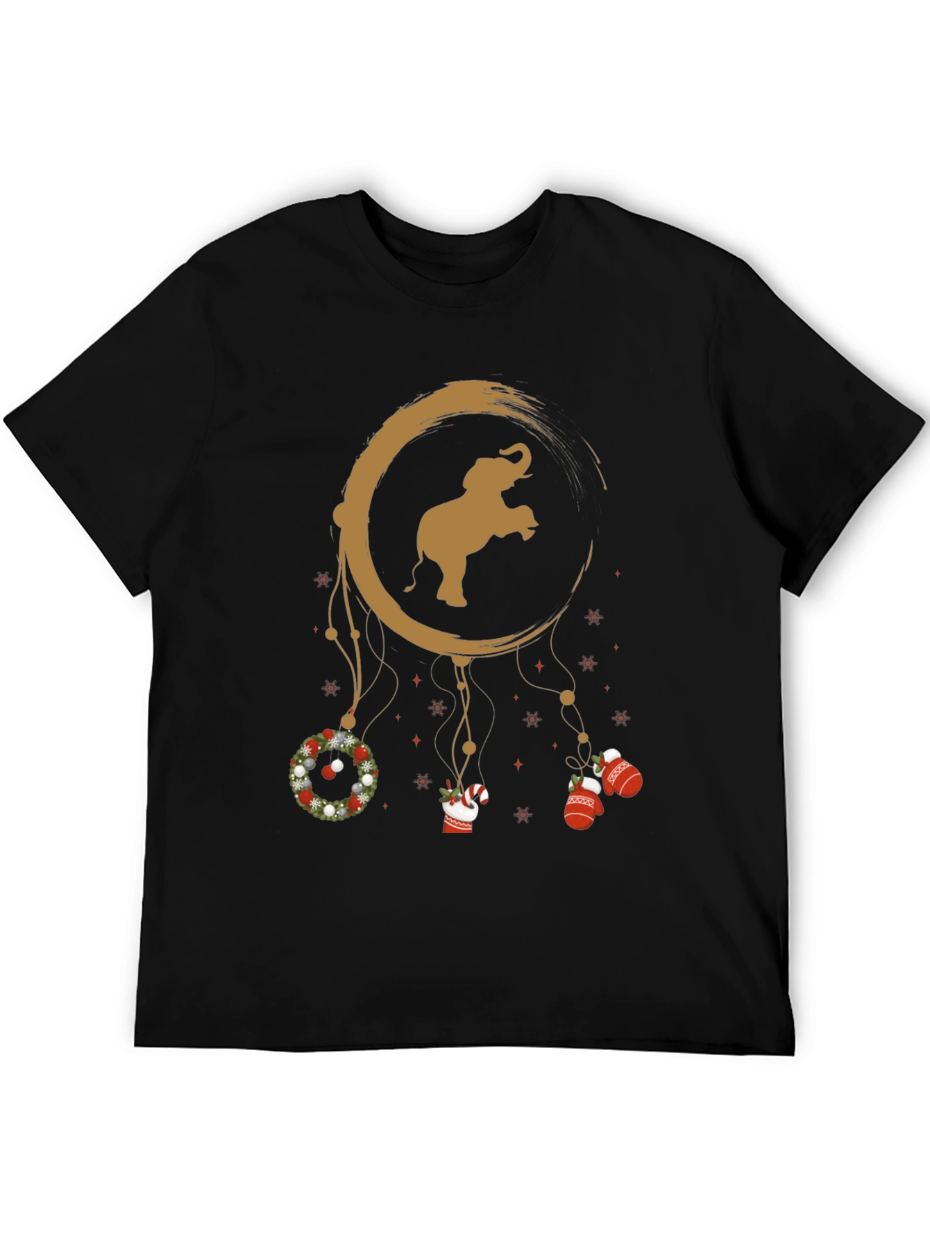 Elephant Christmas Dreamcatcher T-Shirt