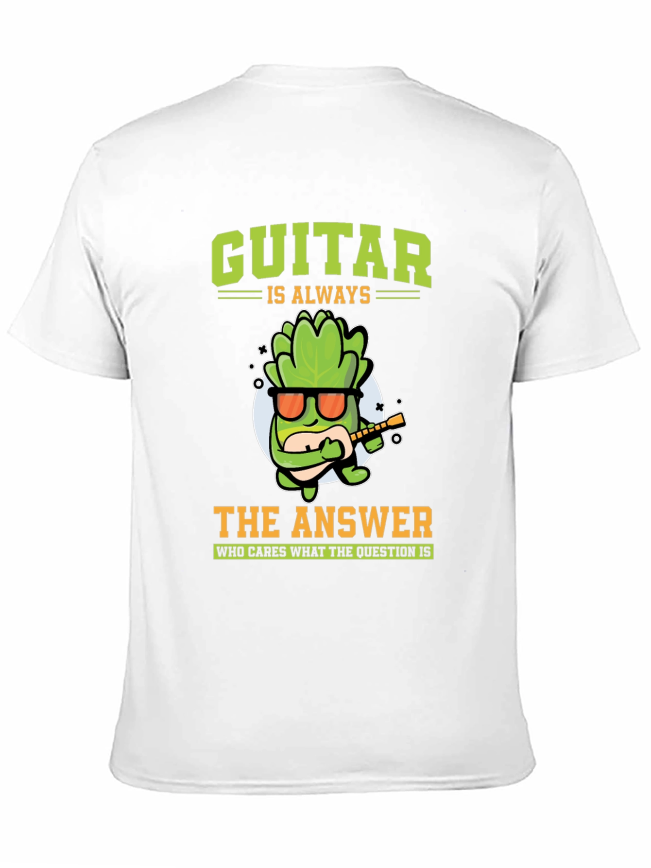 Guitar Is Always The Answer Graphic T-Shirt